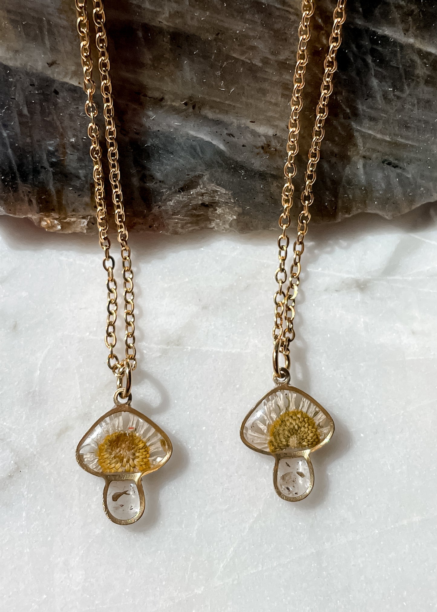 April Mushies - Birthstone & Flower
