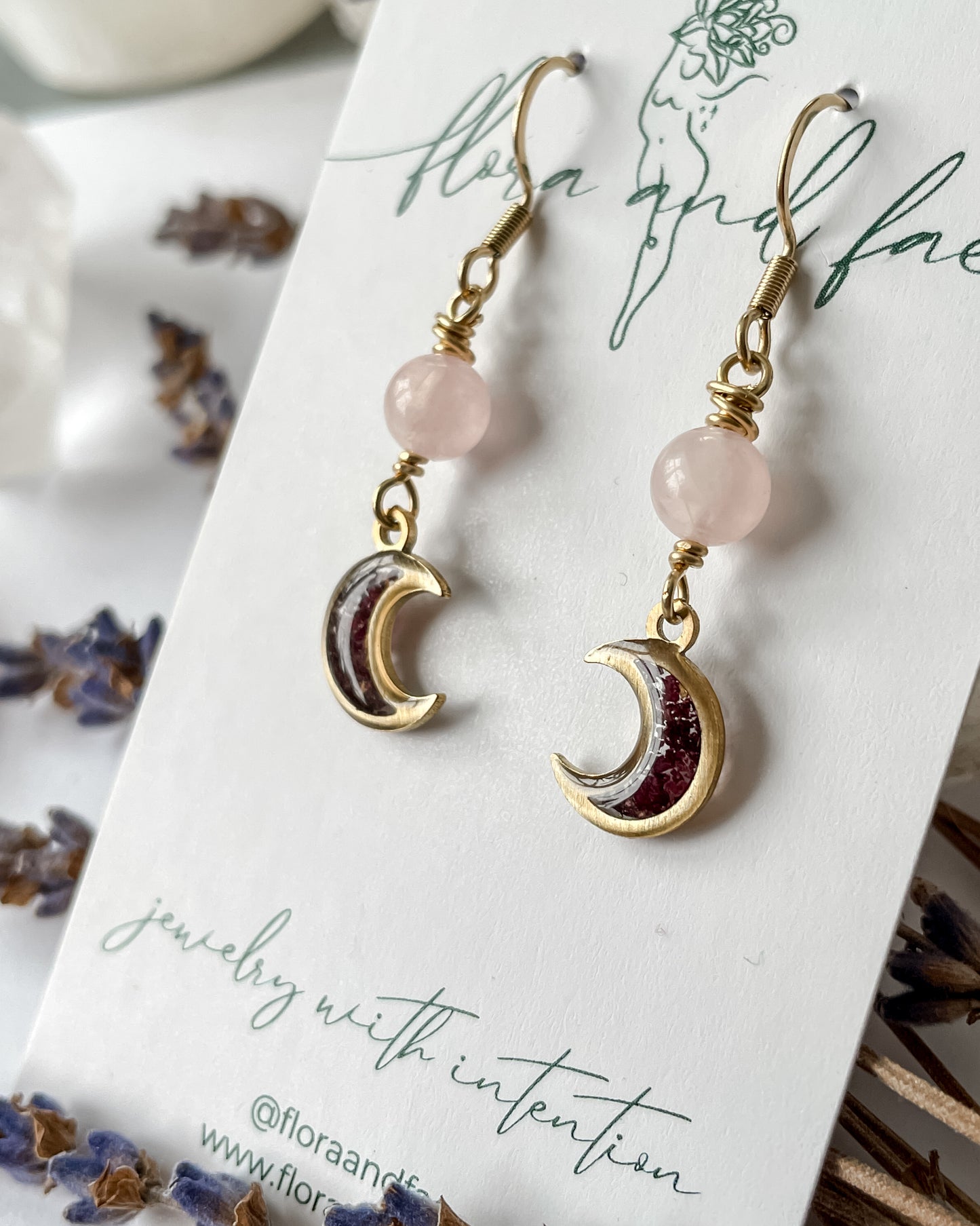 Self Love Moon Earrings