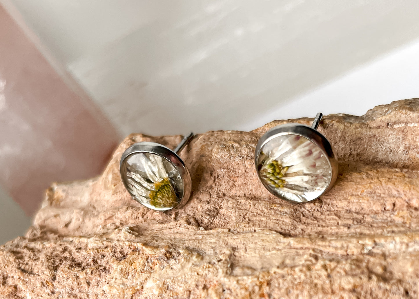 April Stud Earrings - Daisy & Herkimer Diamond