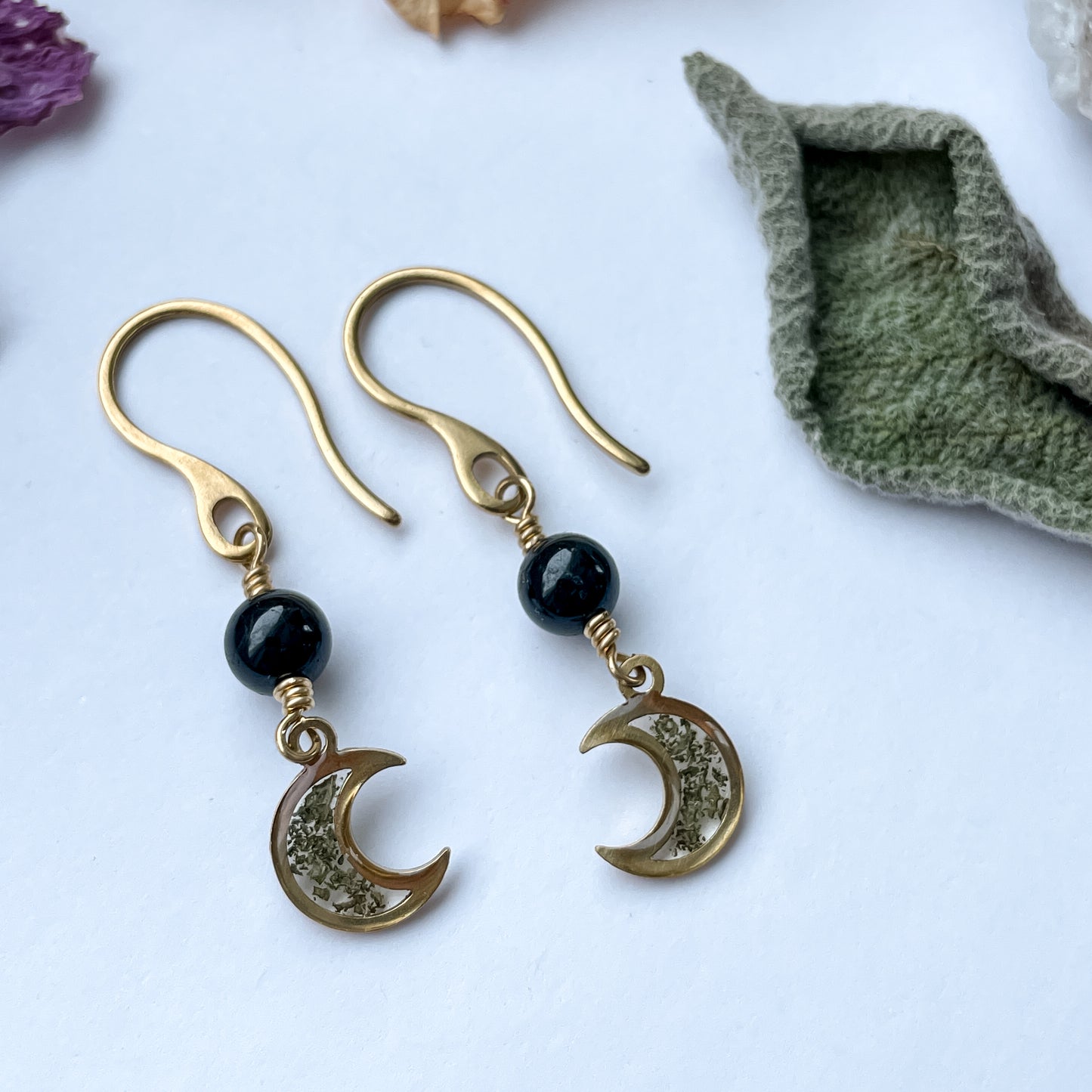 Protection Moon Earrings