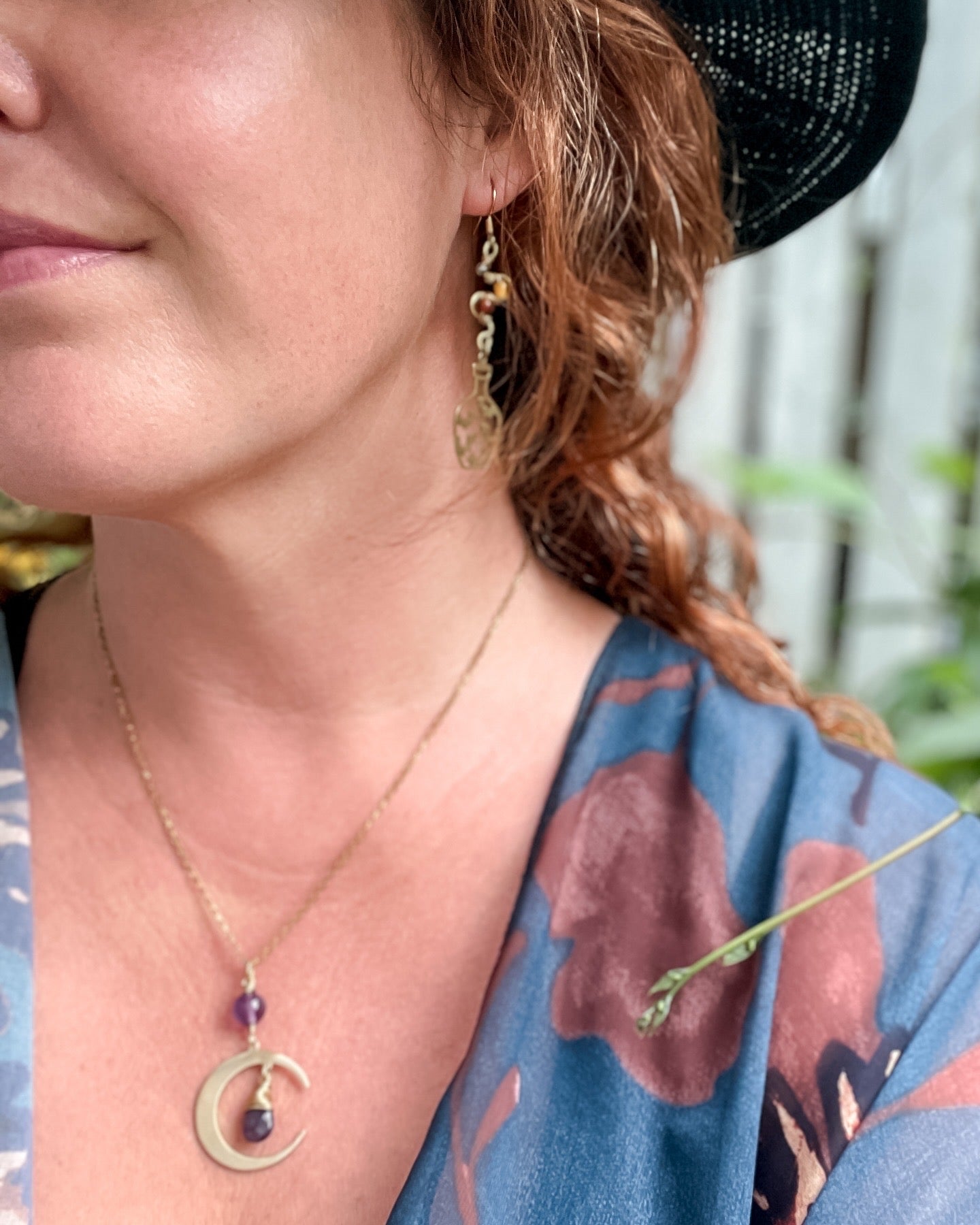 Crystal Moon Necklace