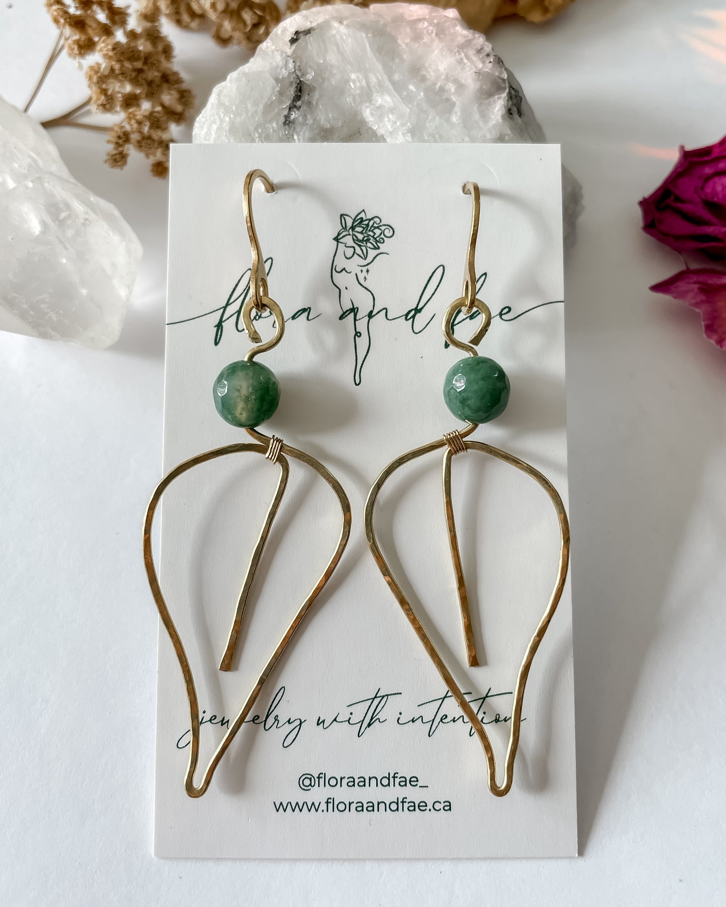 Mother Nature Leaf Earrings
