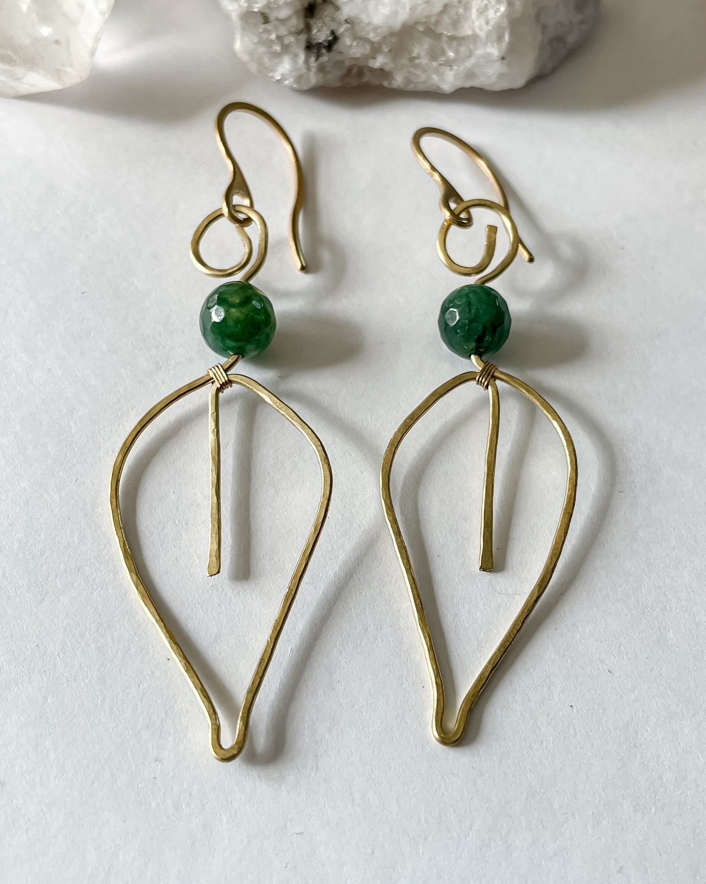 Mother Nature Leaf Earrings