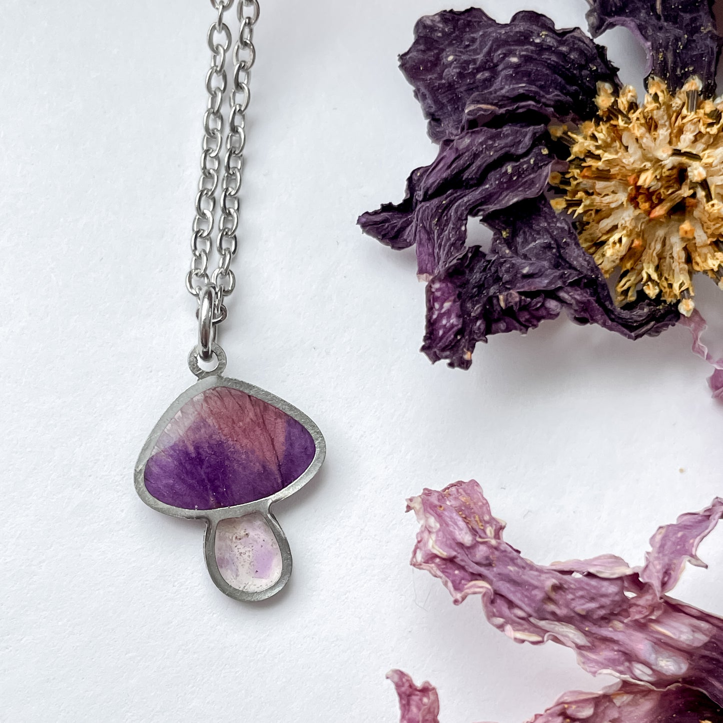 February Mushies - Birthstone & Flower