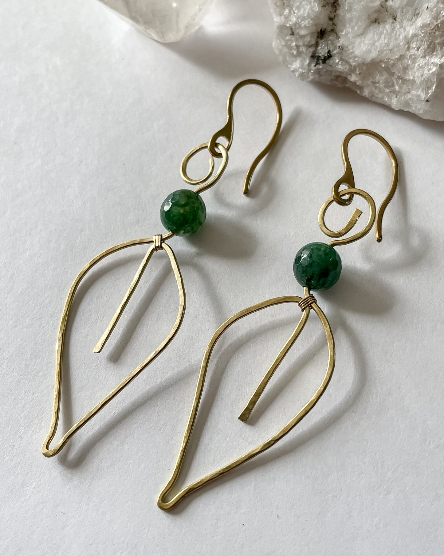 Mother Nature Leaf Earrings
