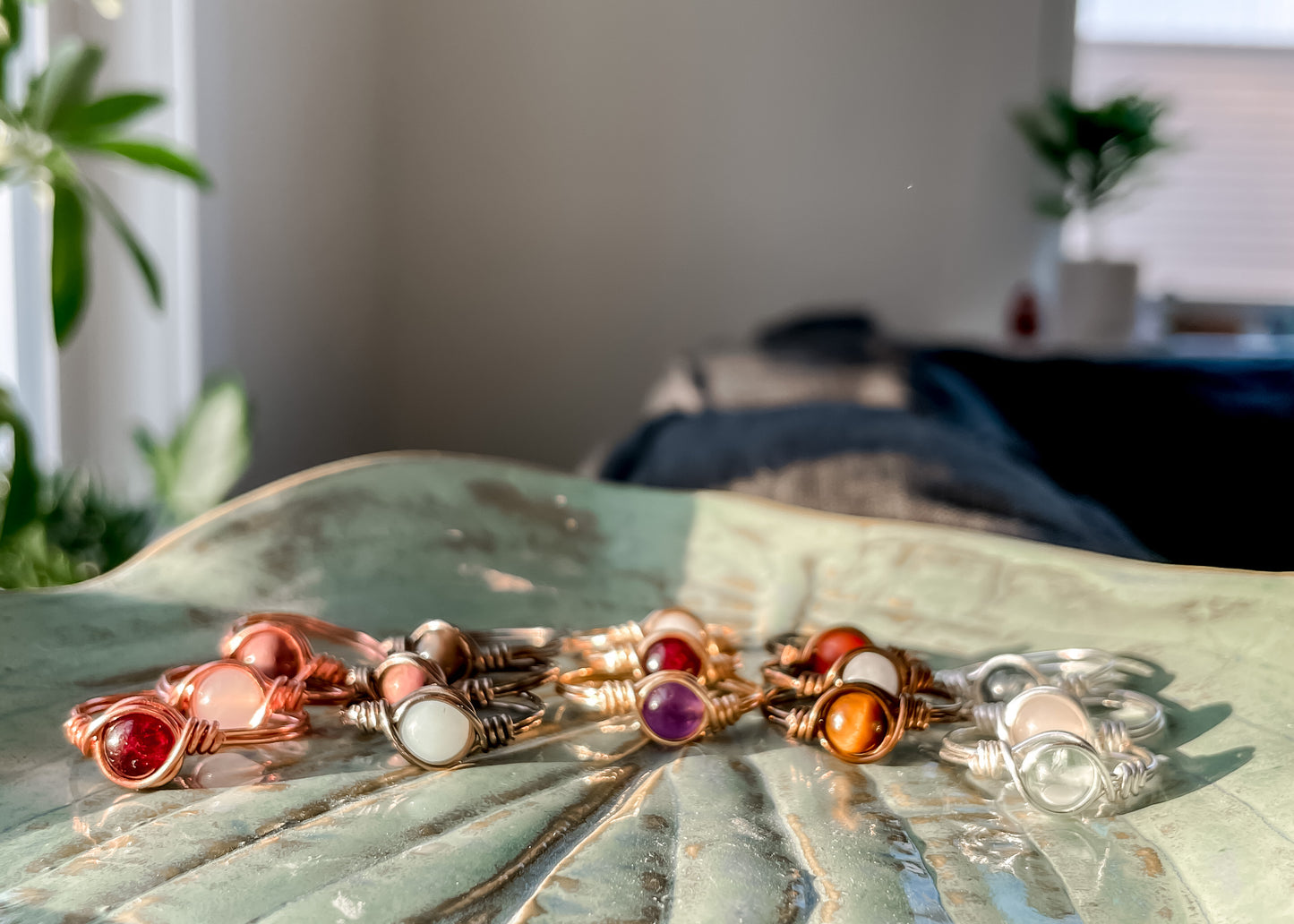 Wire Wrapped Rings