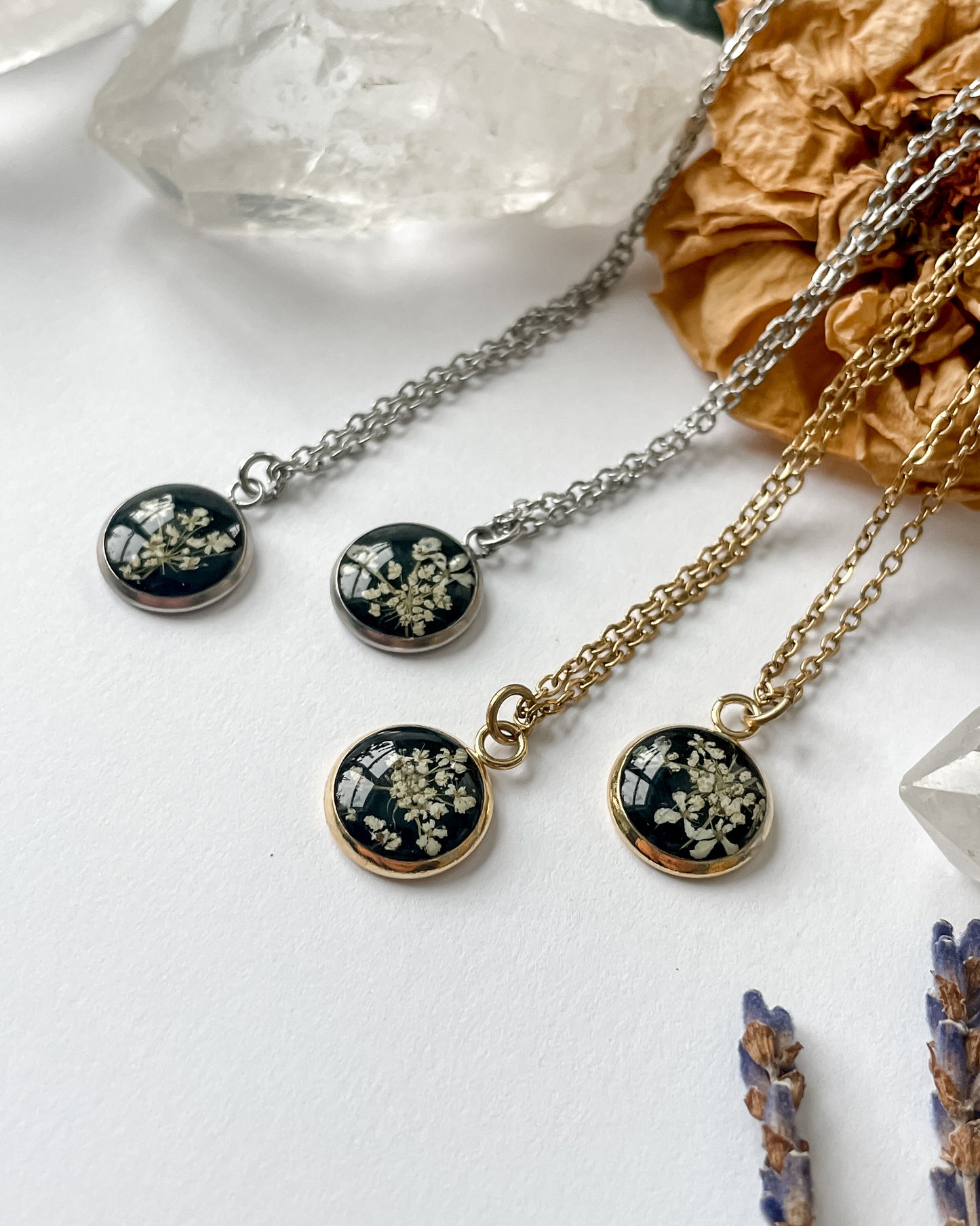 Queen Anne’s Lace Necklace