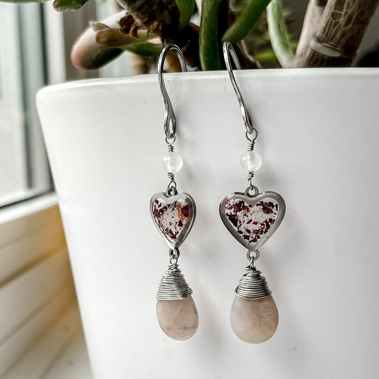 Self Love Heart Earrings