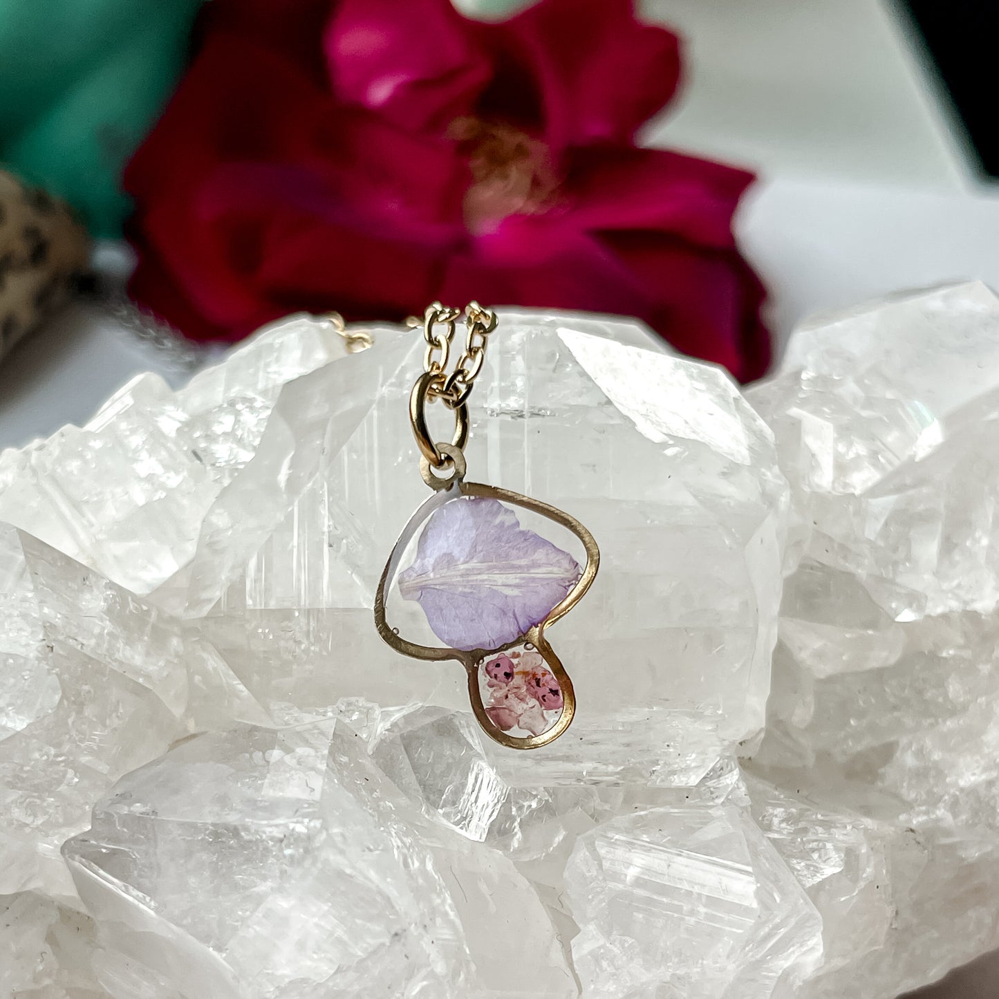 July Mushies - Birthstone & Flower