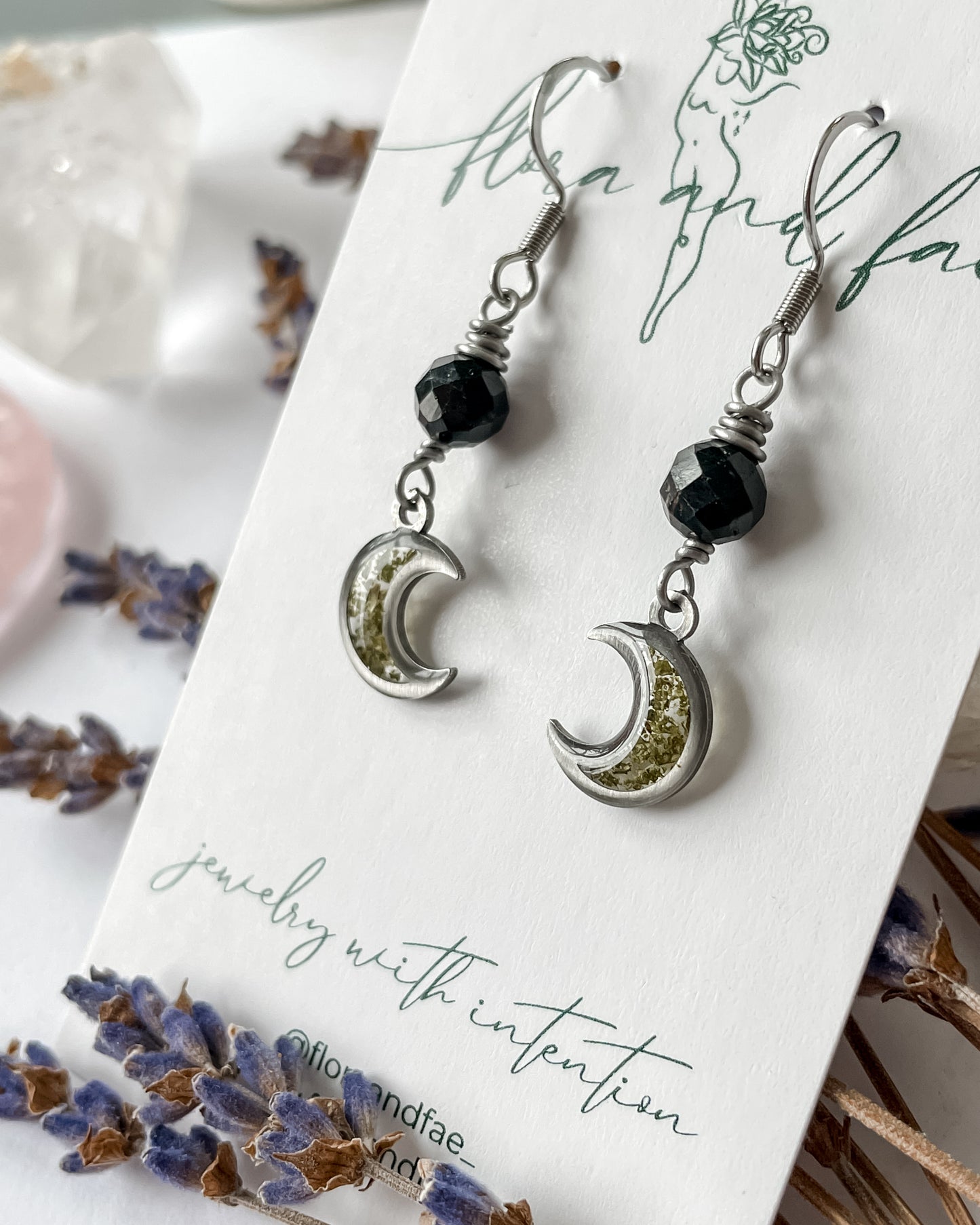Protection Moon Earrings