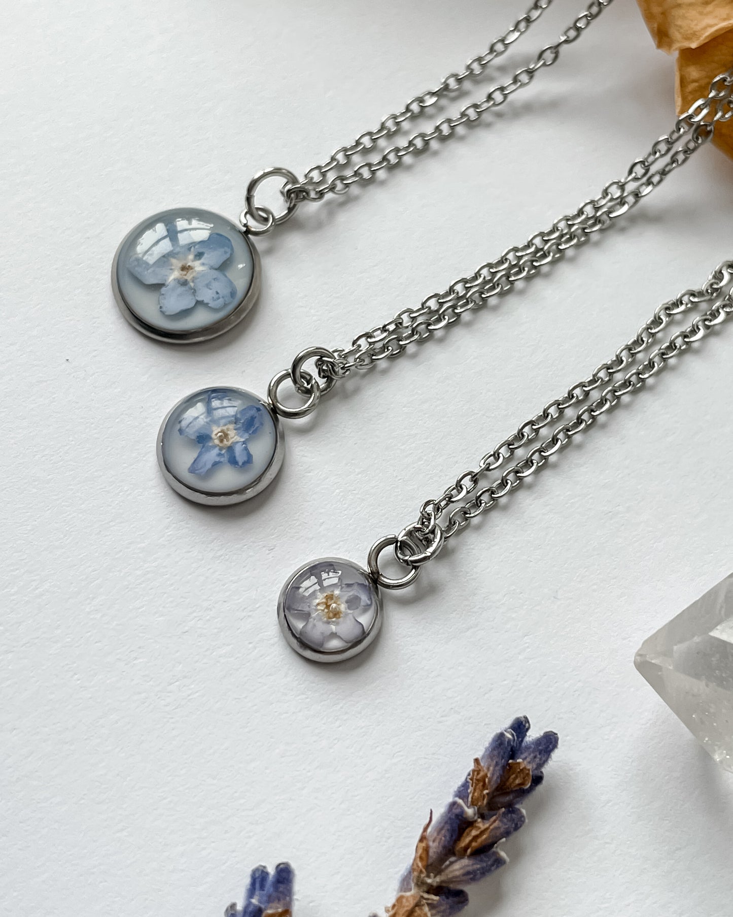 Forget Me Not Necklace