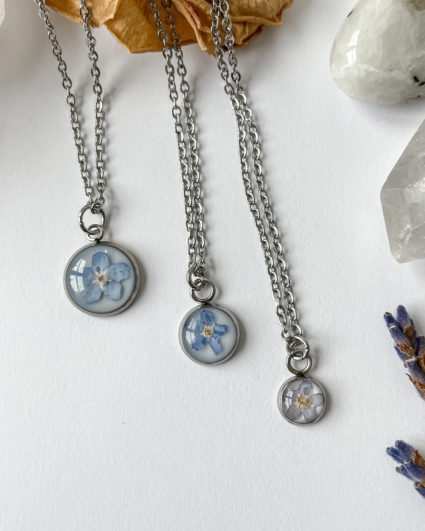Forget Me Not Necklace
