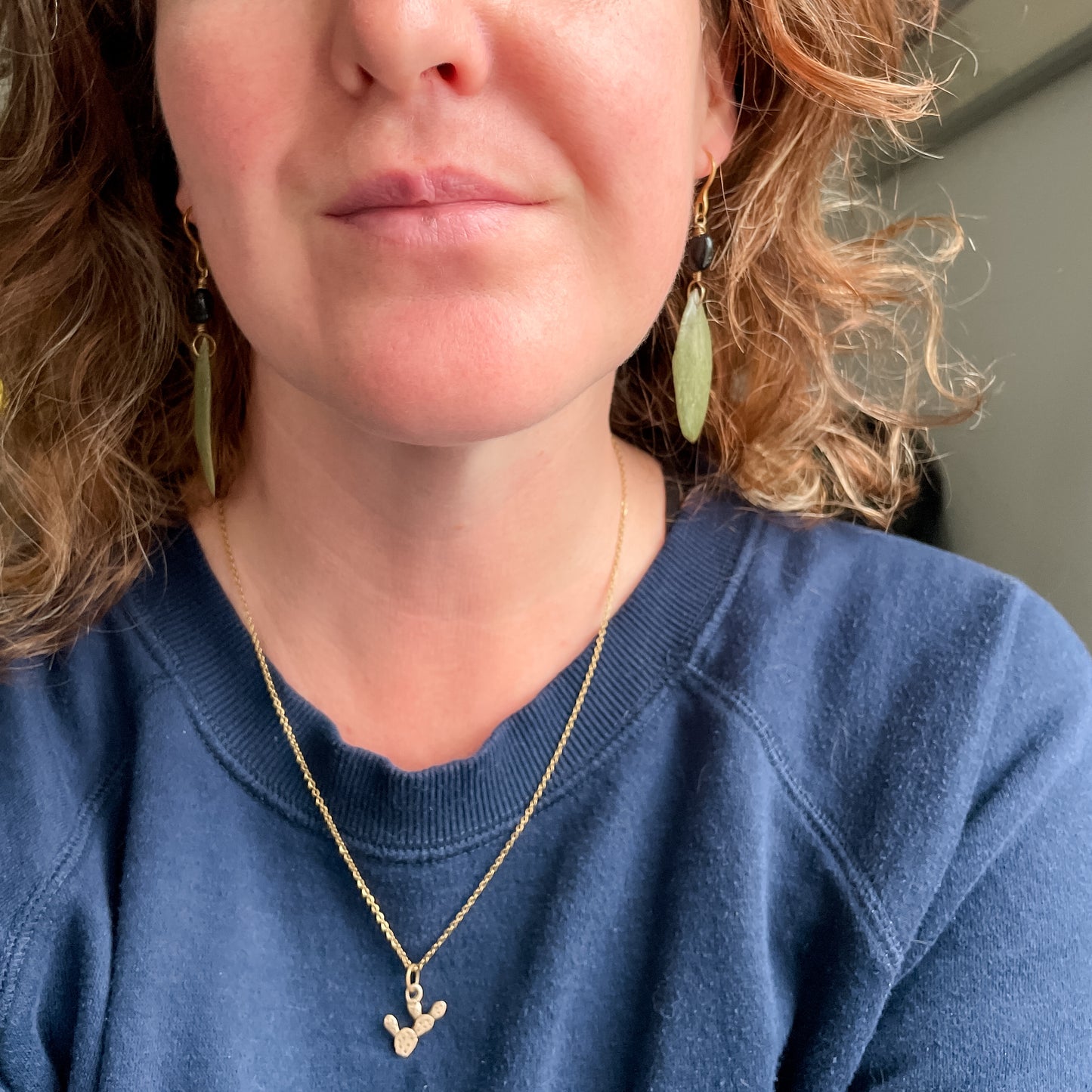 Sage Leaf Protection Earrings