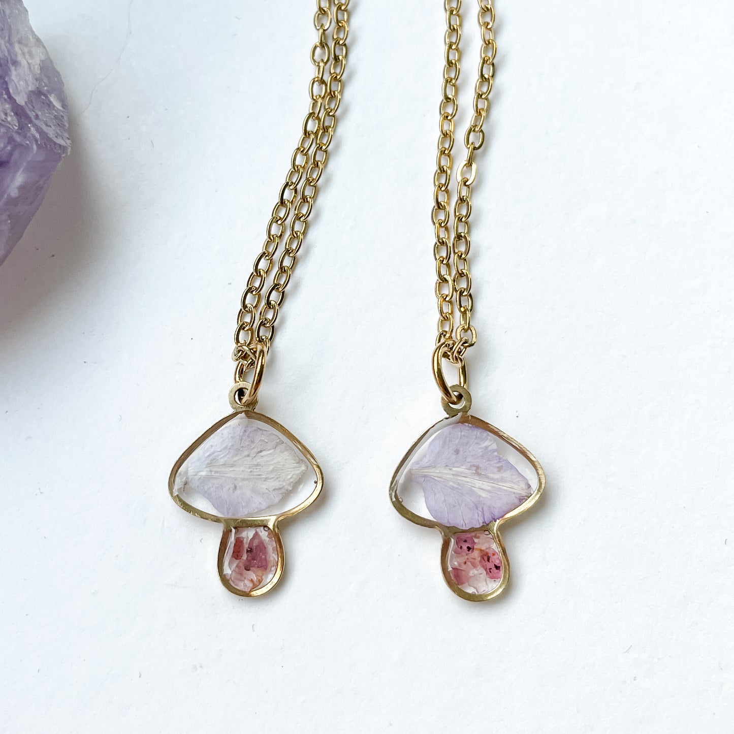 July Mushies - Birthstone & Flower