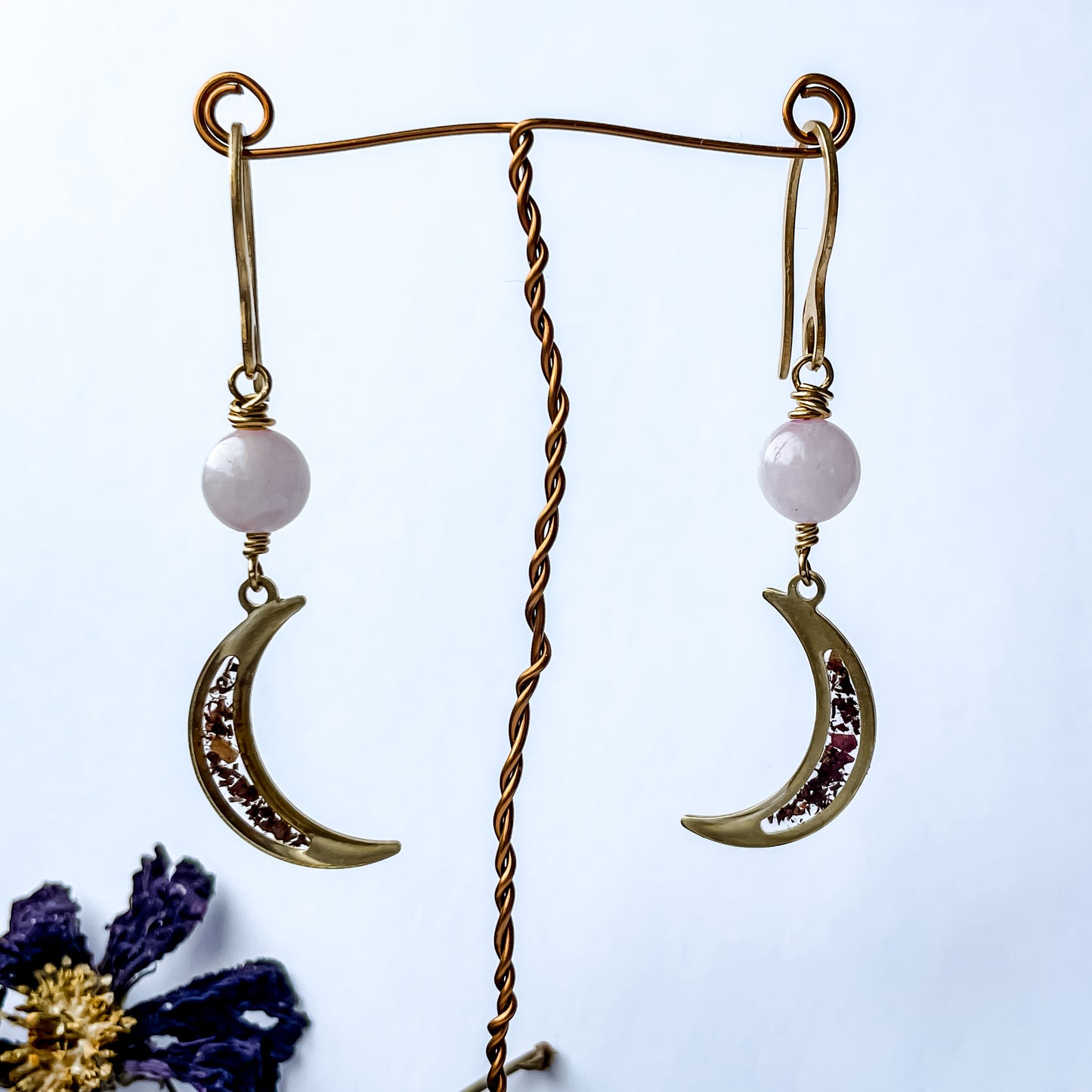 Self Love Moon Earrings