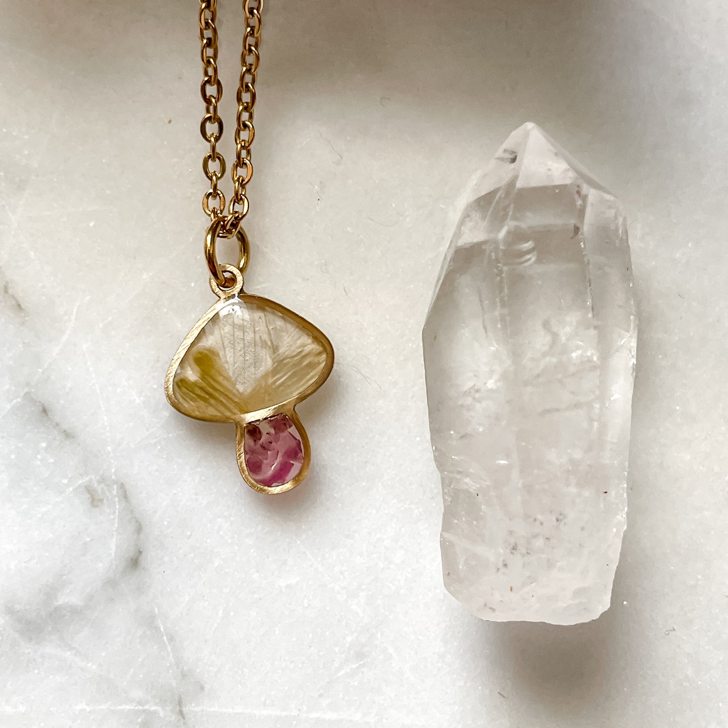 January Mushies - Birthstone & Flower