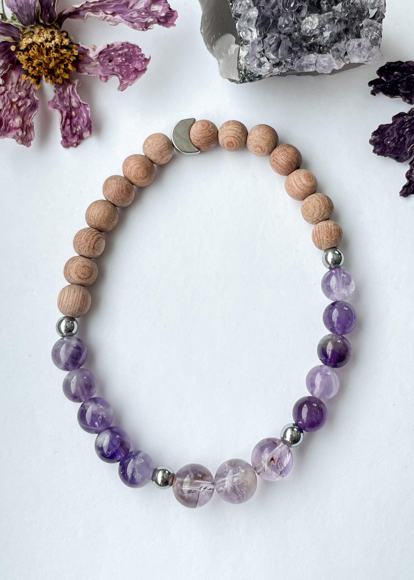 February Bracelet - Amethyst