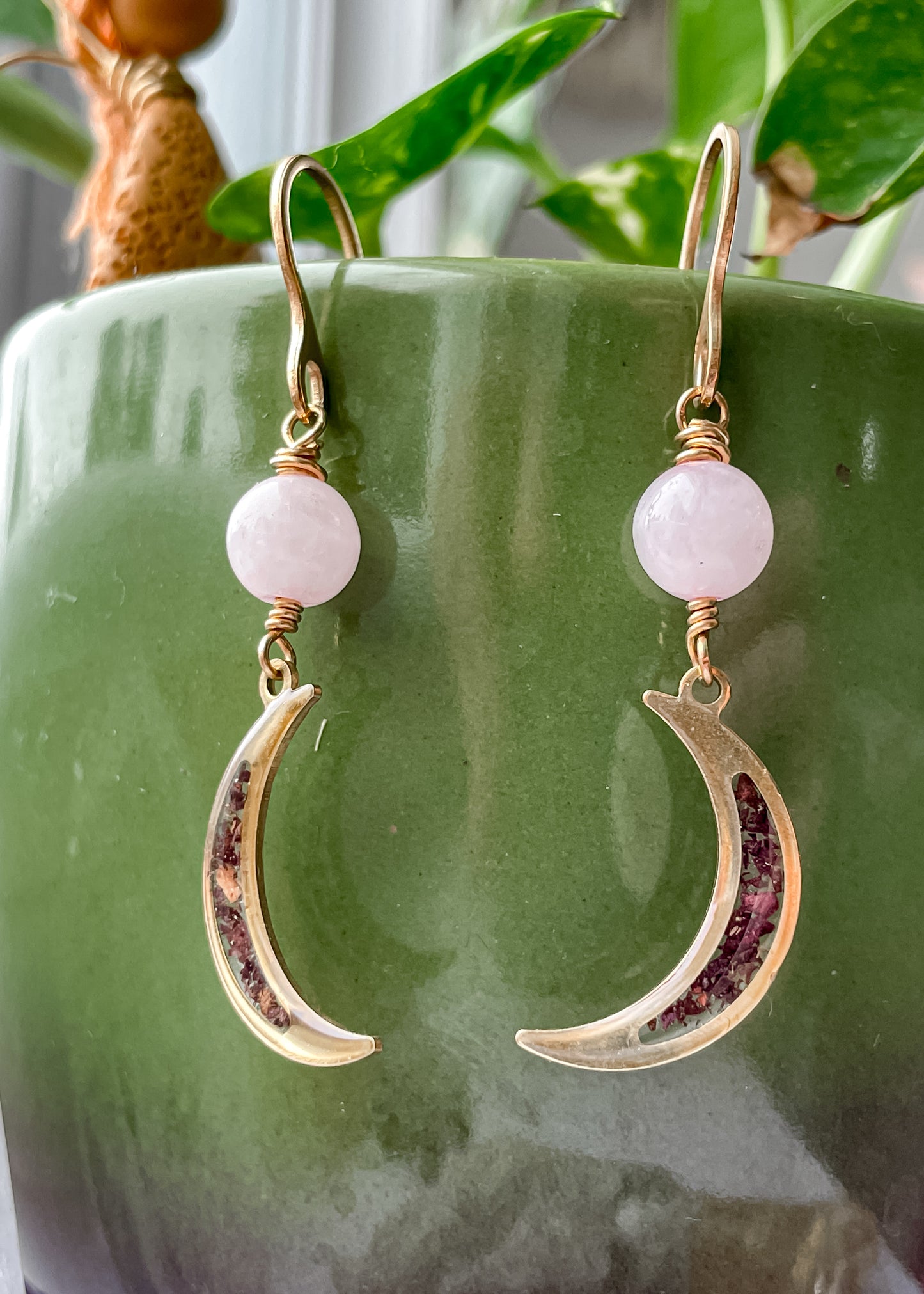 Self Love Moon Earrings