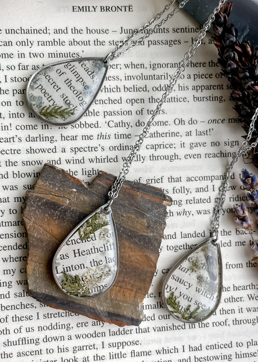 Words from the Moor Teardrop