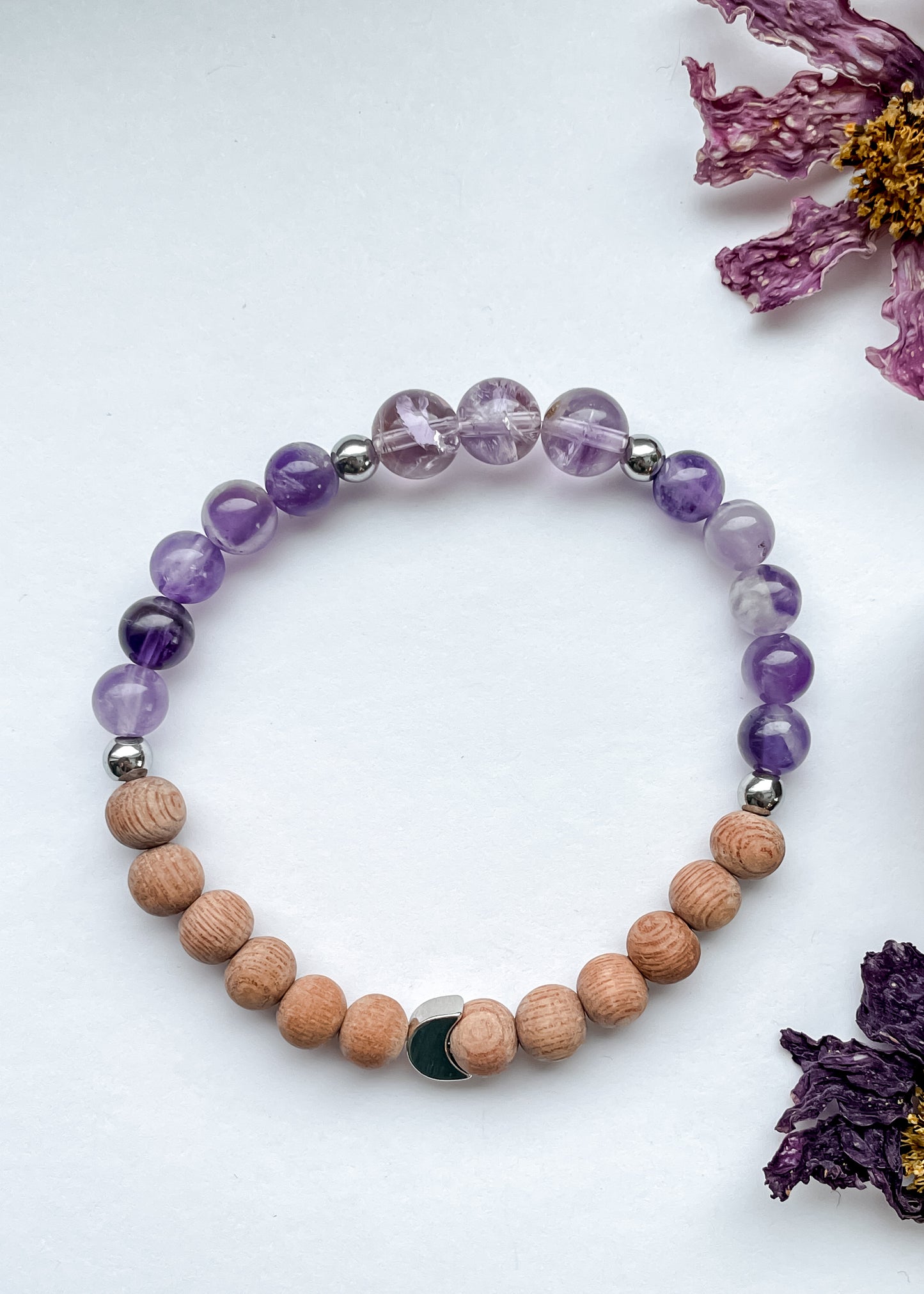 February Bracelet - Amethyst