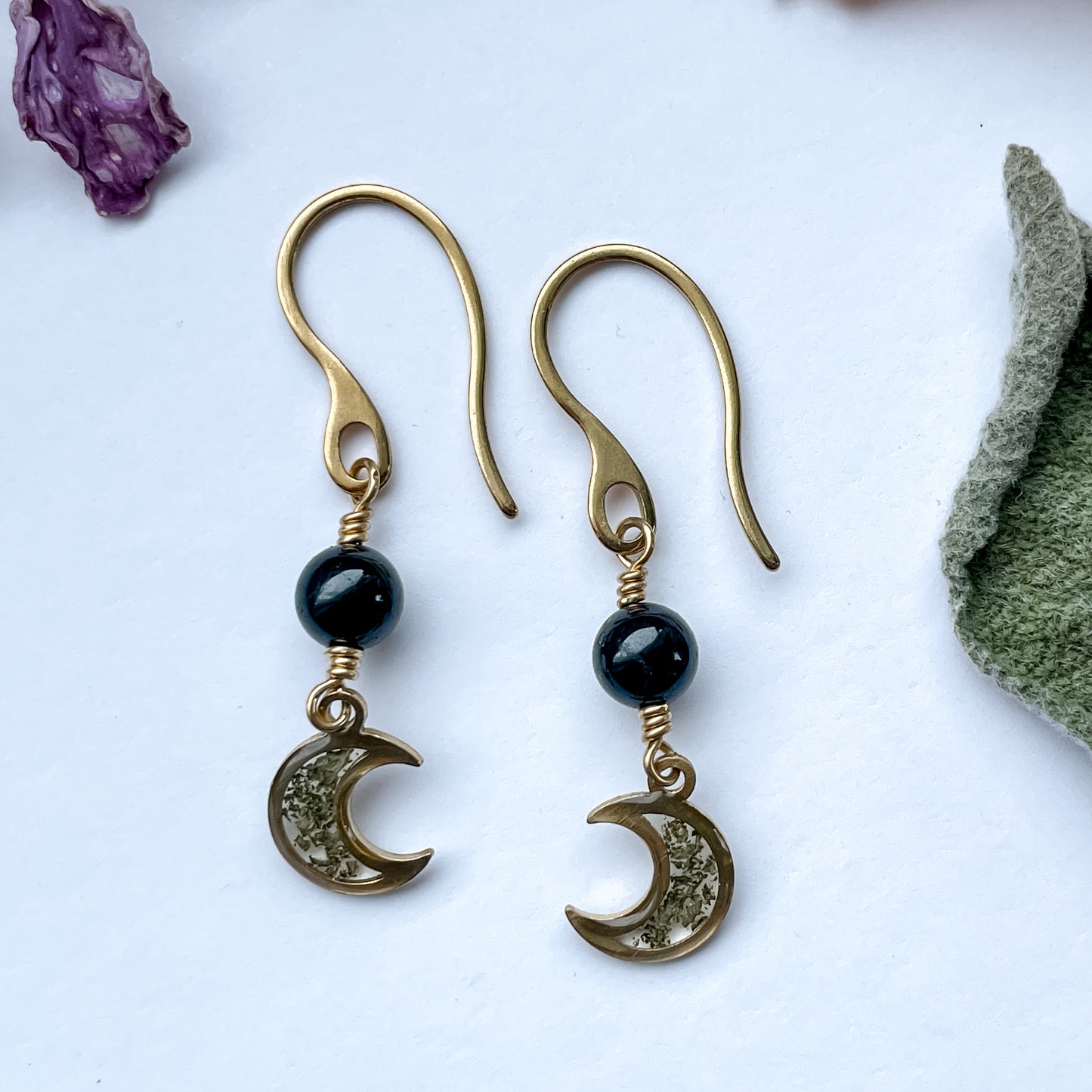 Protection Moon Earrings