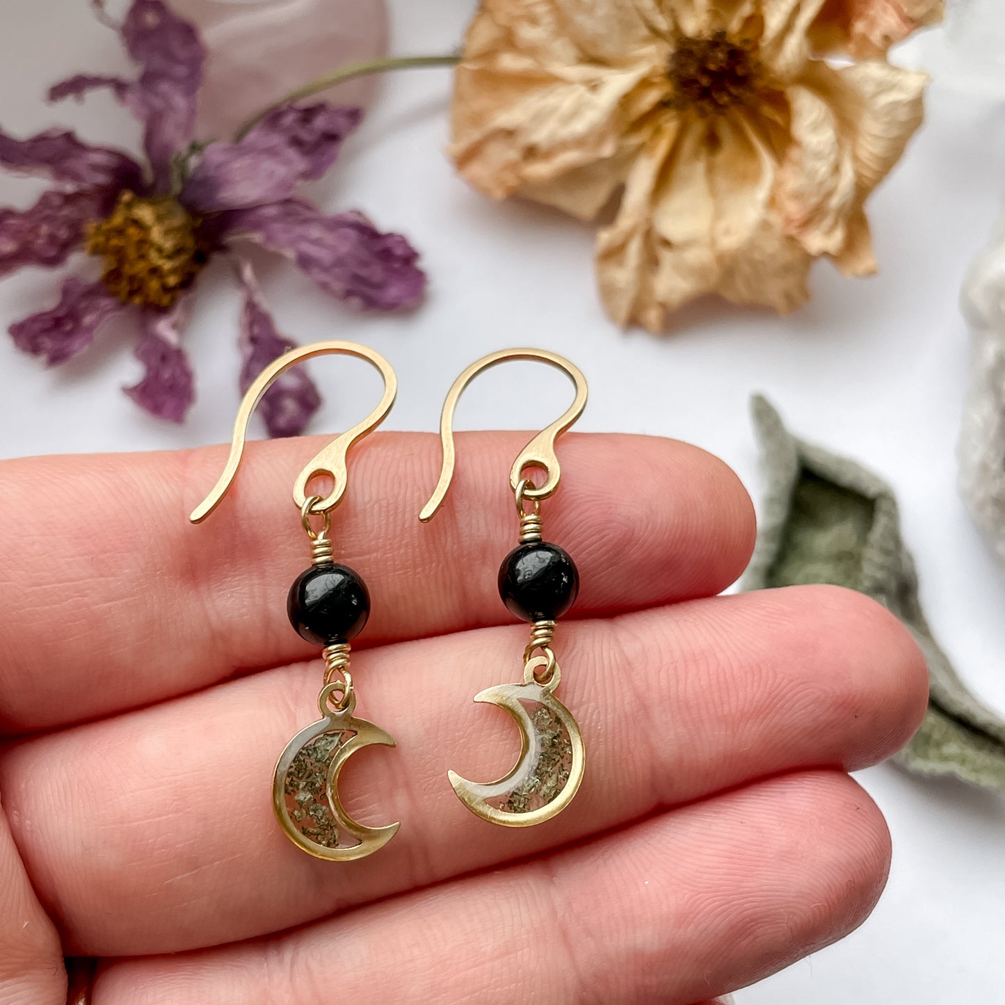 Protection Moon Earrings