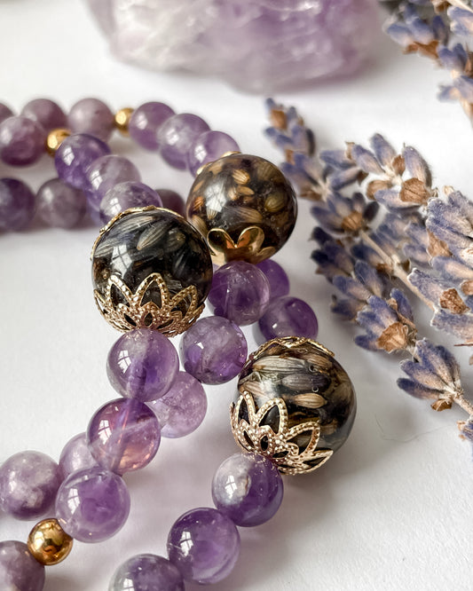 Lavender Botanical Bracelet