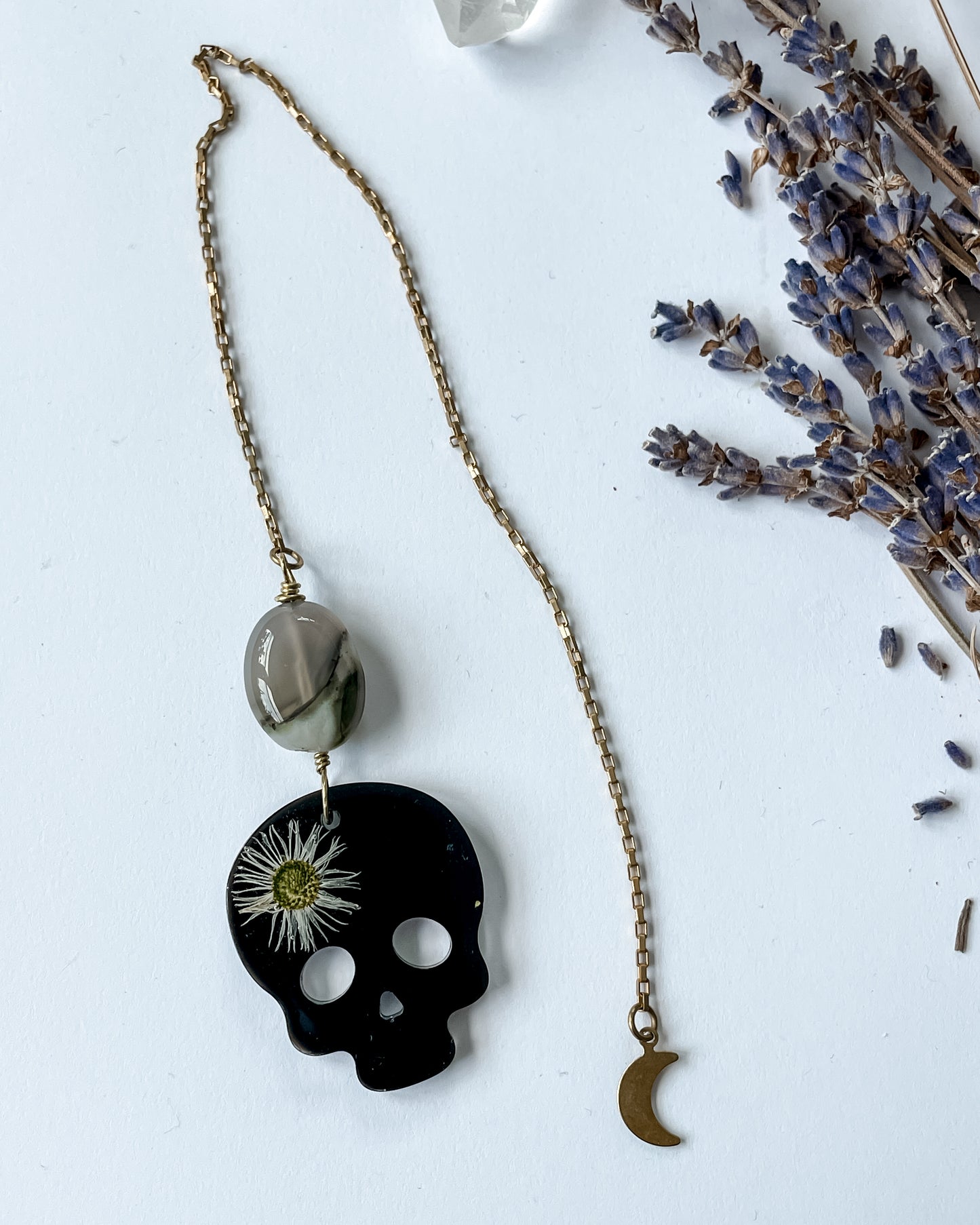 Daisy Skull Bookmarks