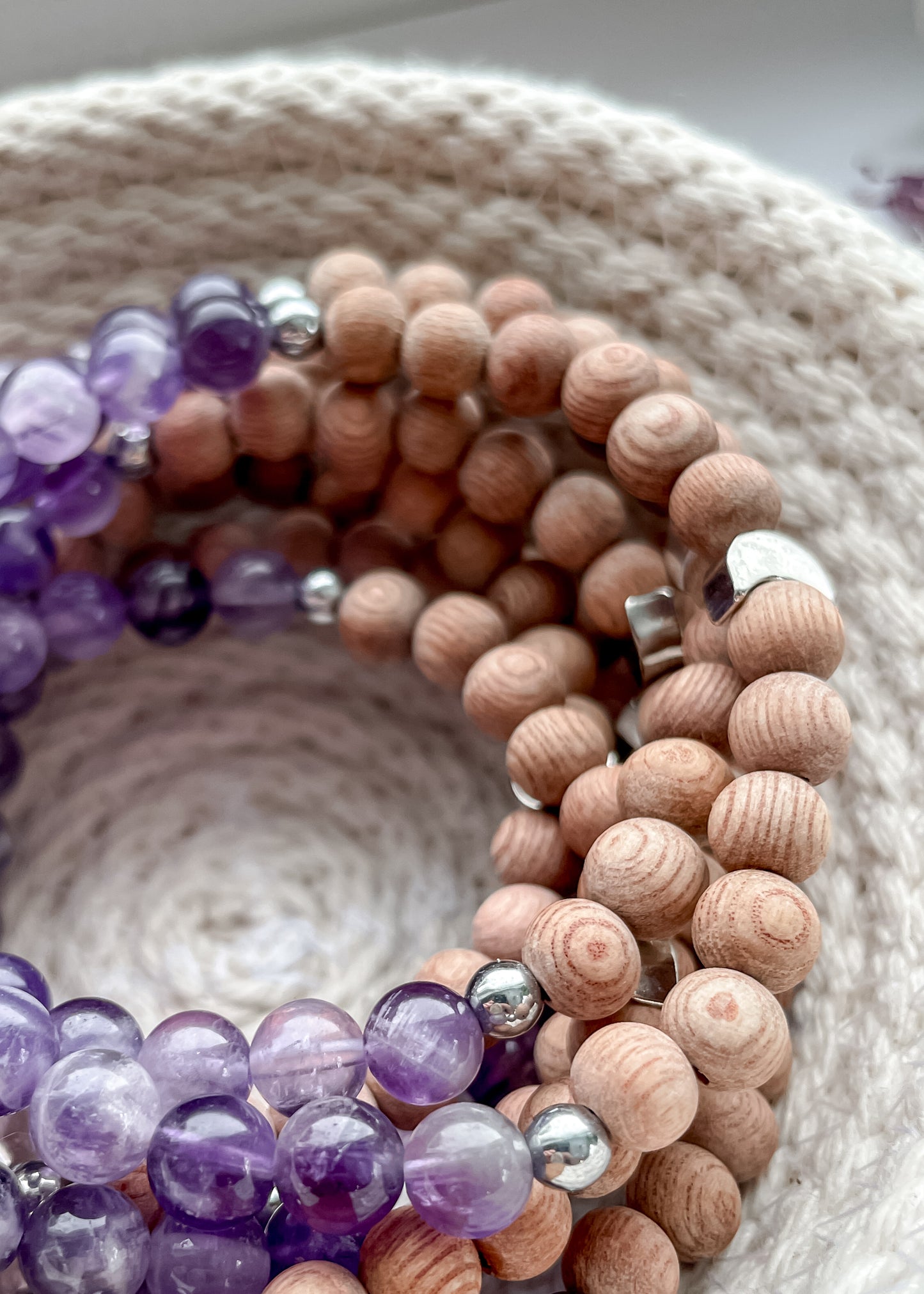 February Bracelet - Amethyst