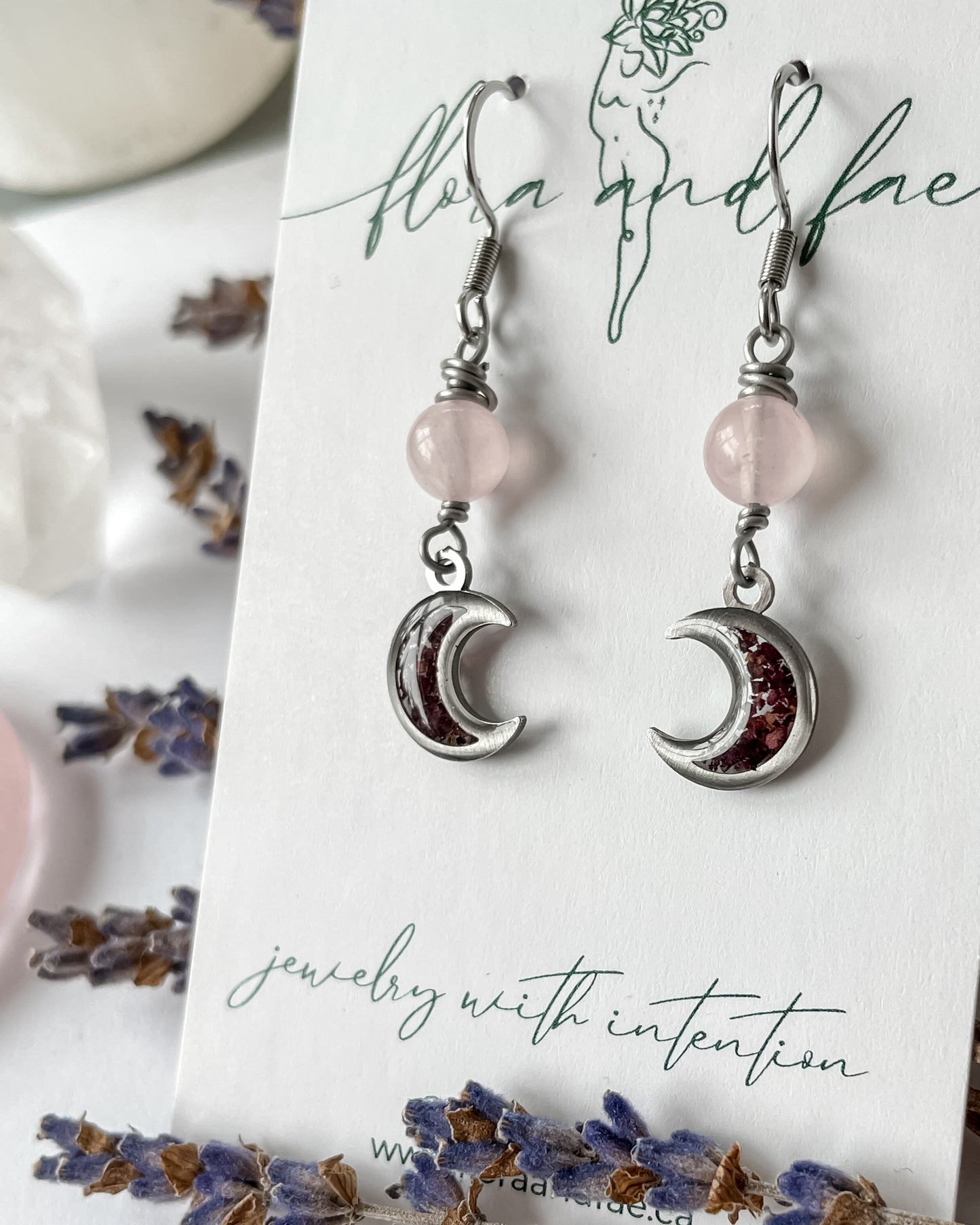Self Love Moon Earrings