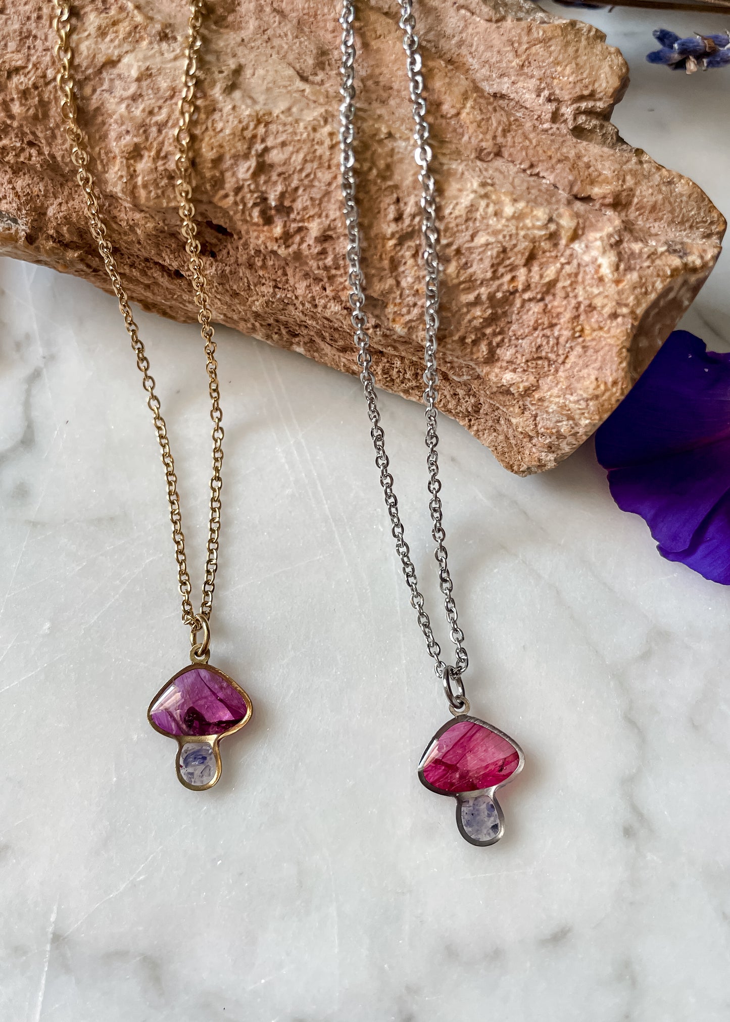 September Mushies - Birthstone & Flower