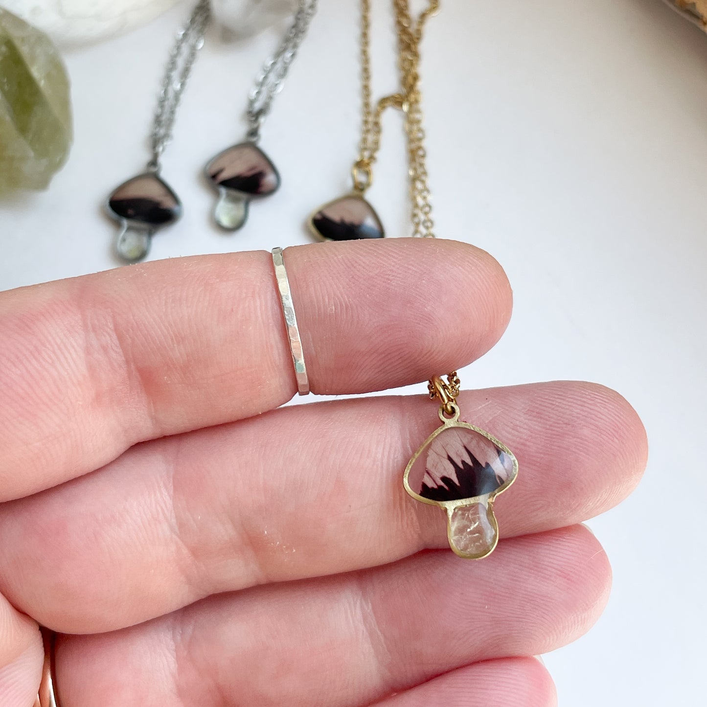 August Mushies - Birthstone & Flower