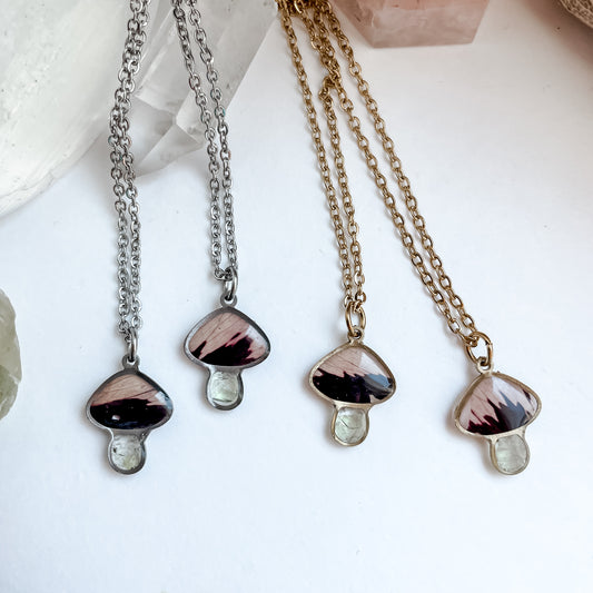 August Mushies - Birthstone & Flower