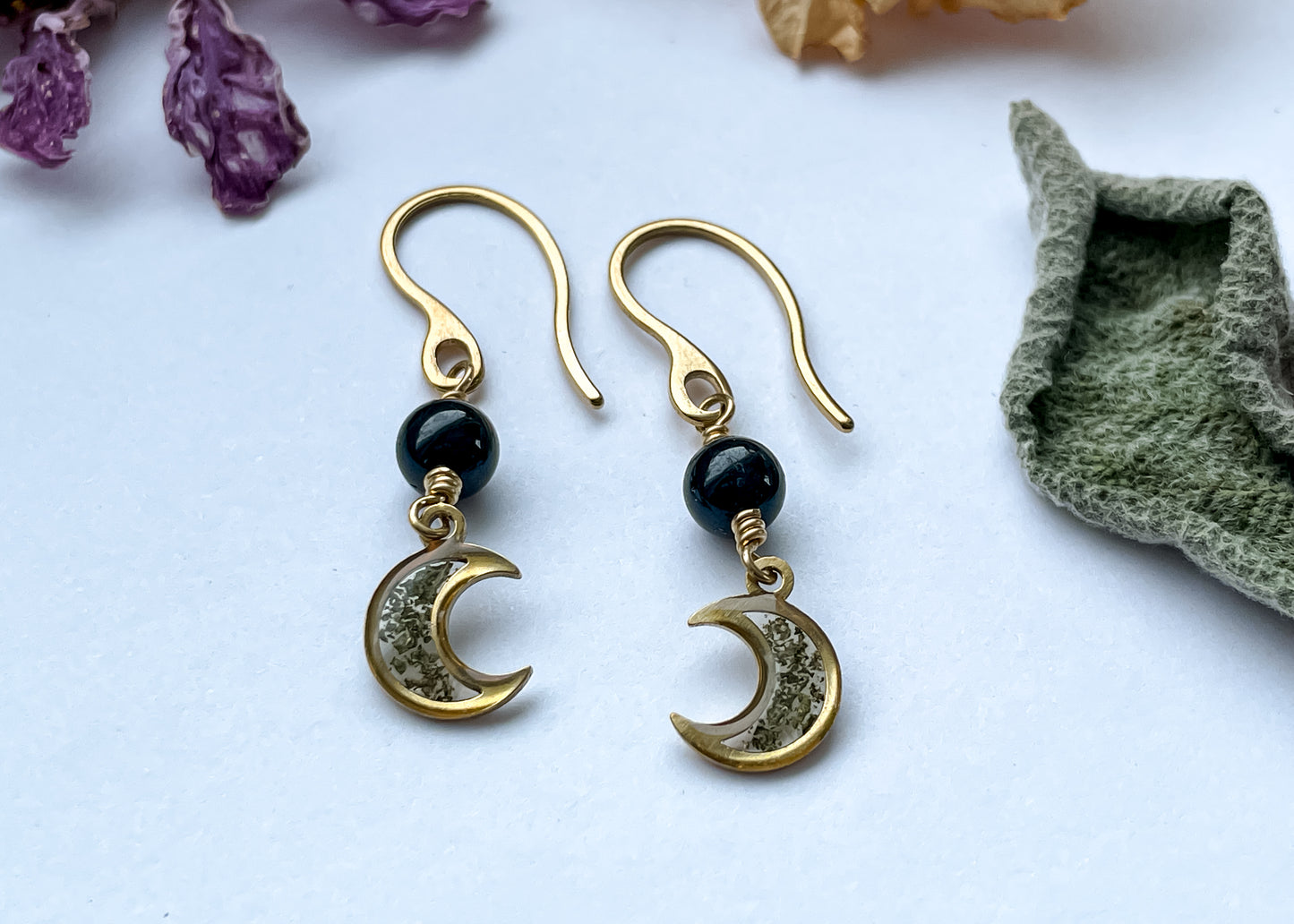 Protection Moon Earrings