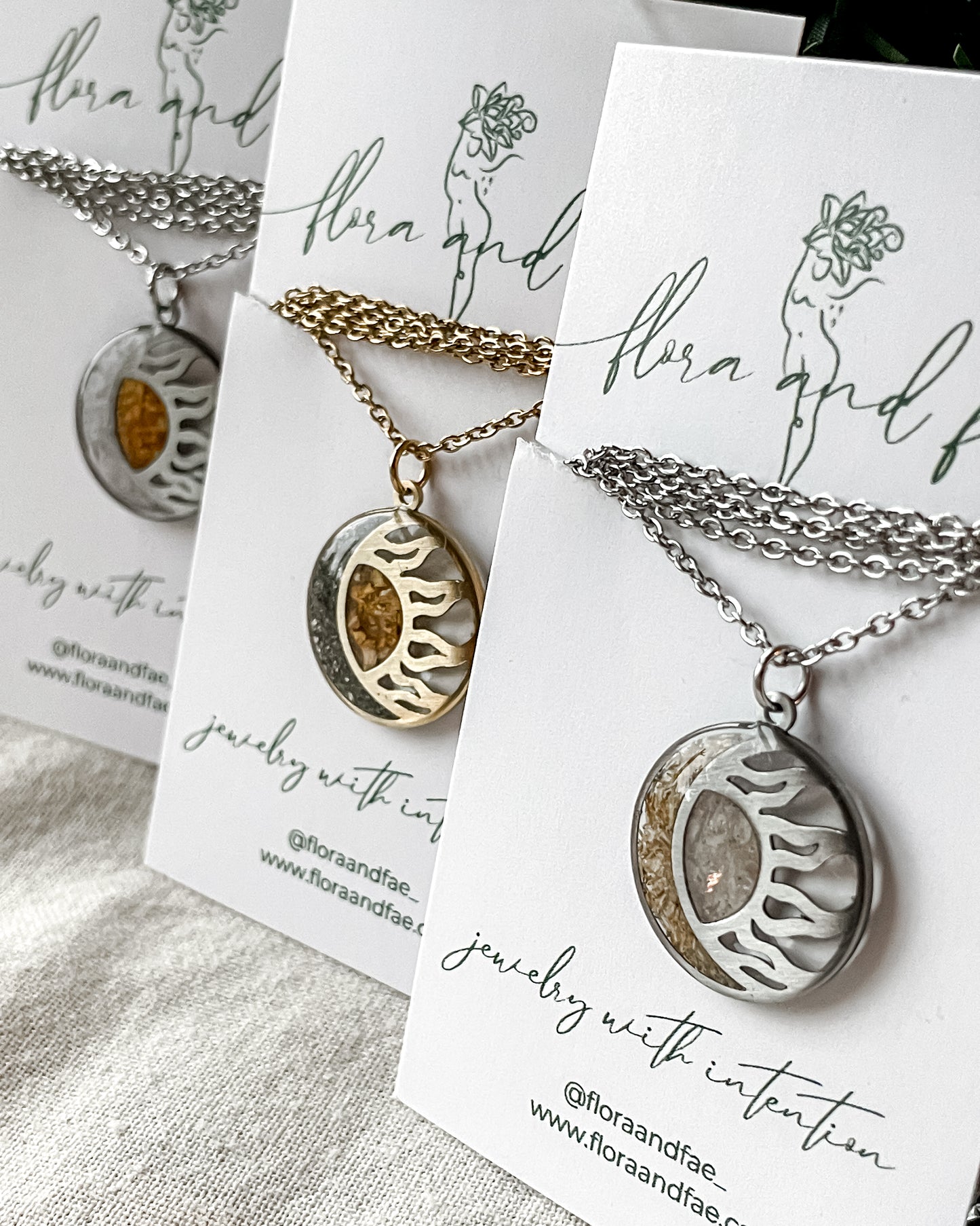 Sun & Moon Necklace