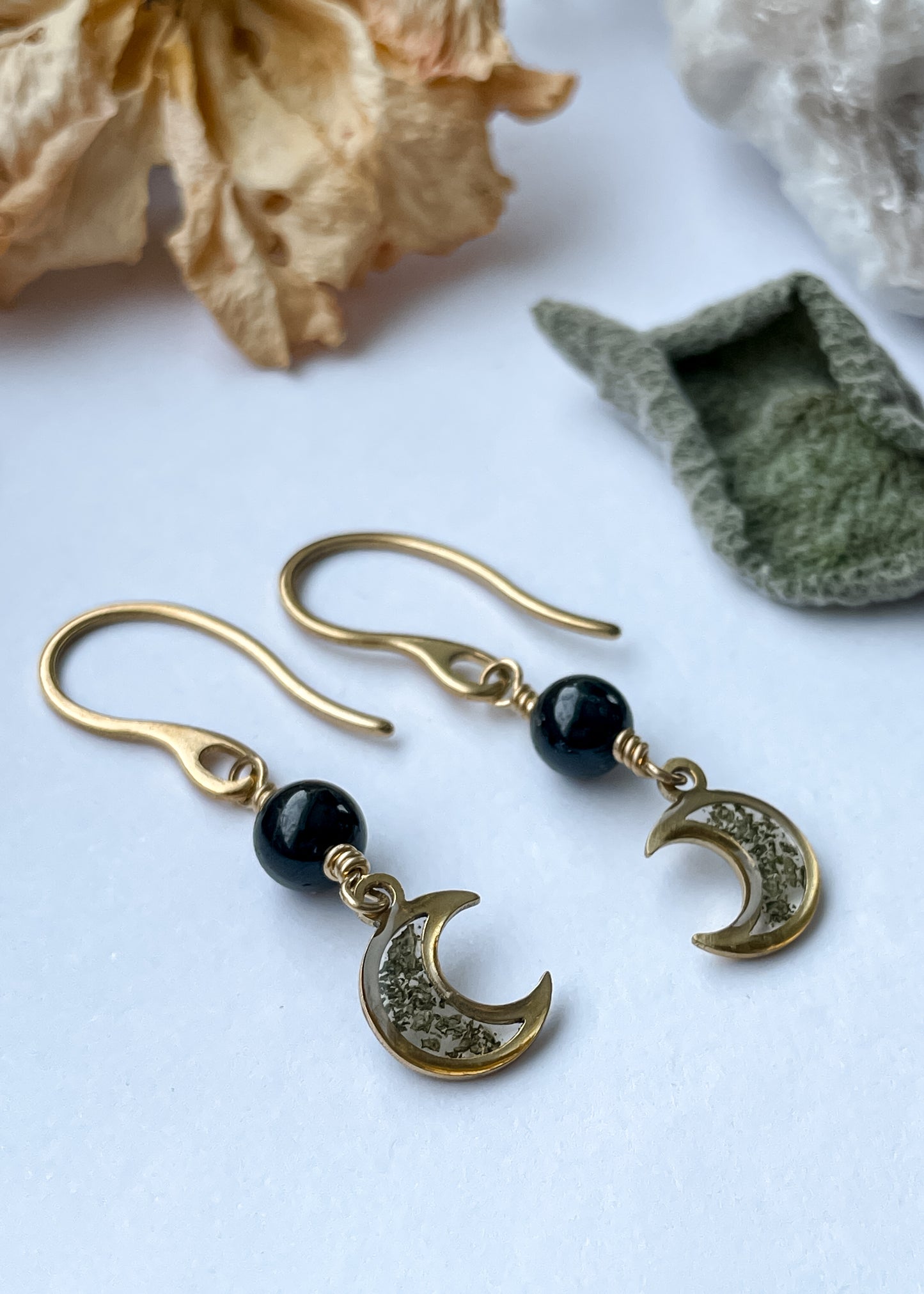 Protection Moon Earrings