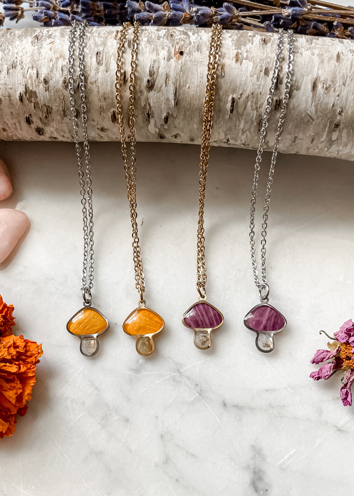 October Mushies - Birthstone & Flower