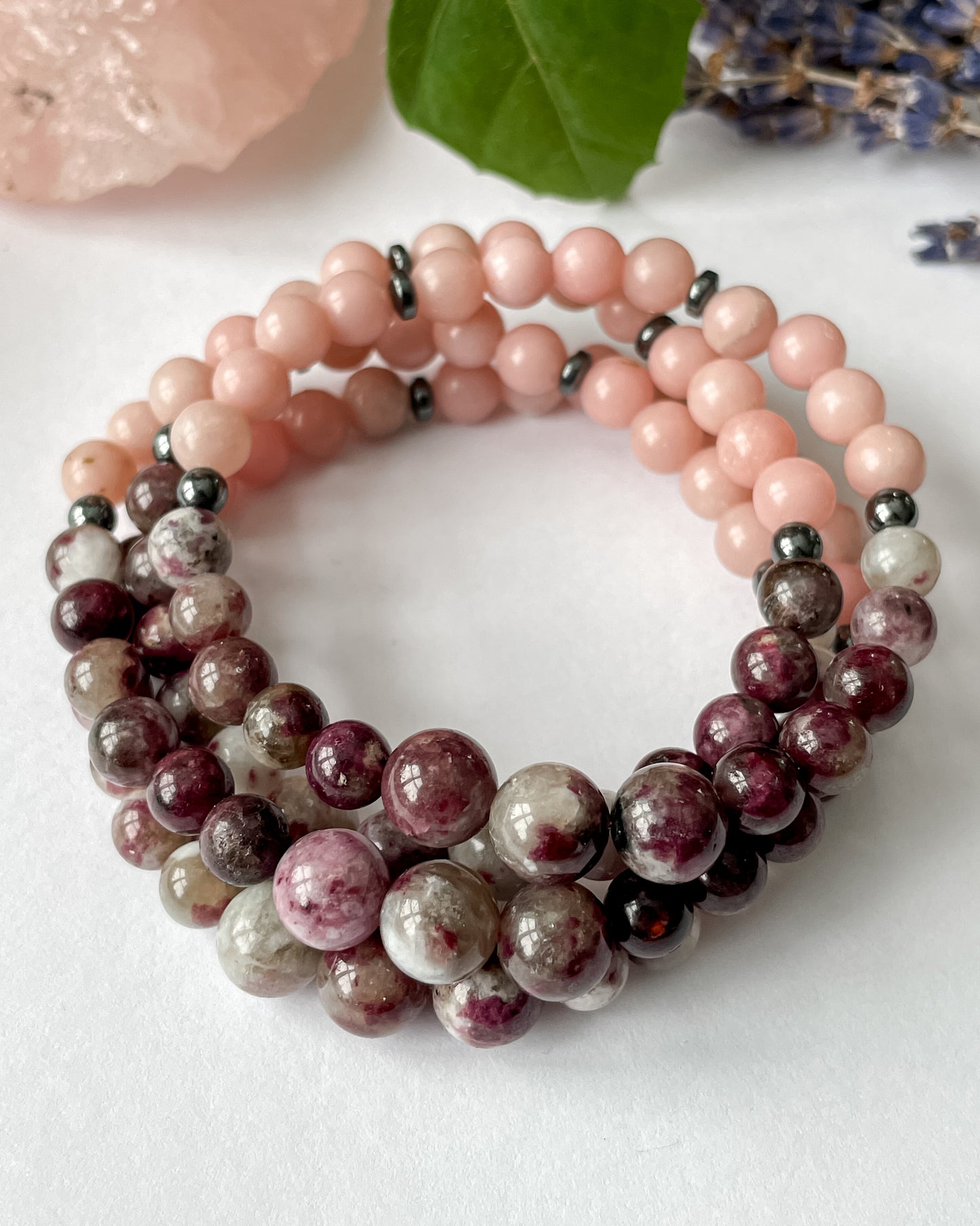 October Bracelet 2.0 - Opal & Tourmaline