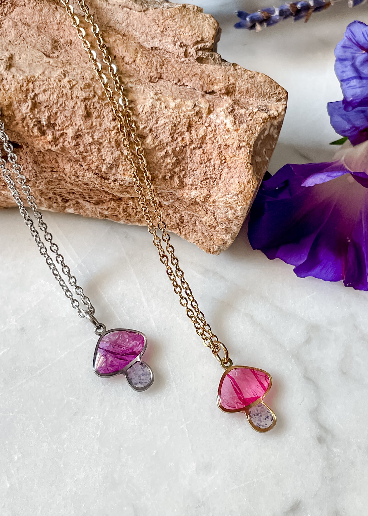 September Mushies - Birthstone & Flower