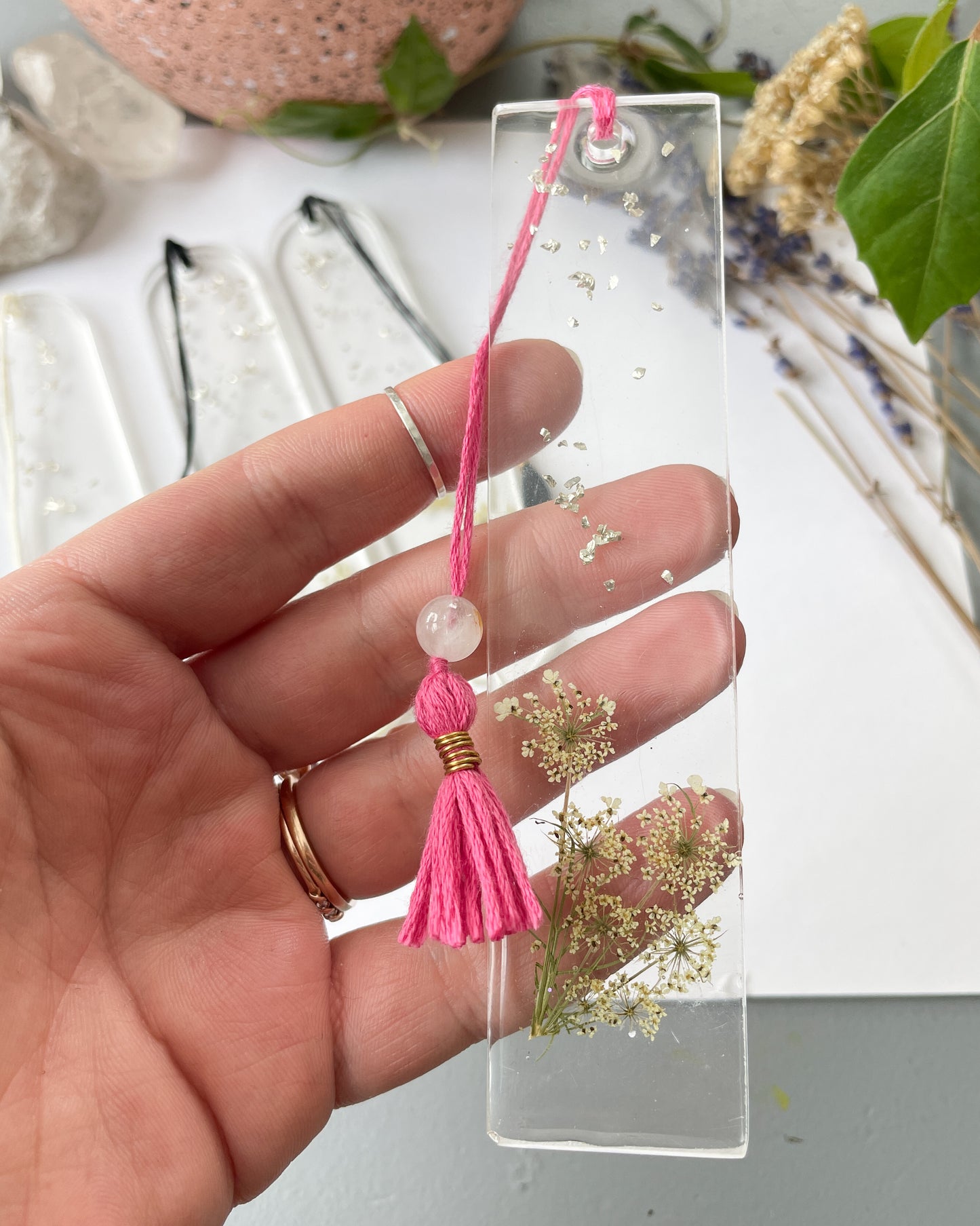 Queen Anne’s Lace Bookmarks