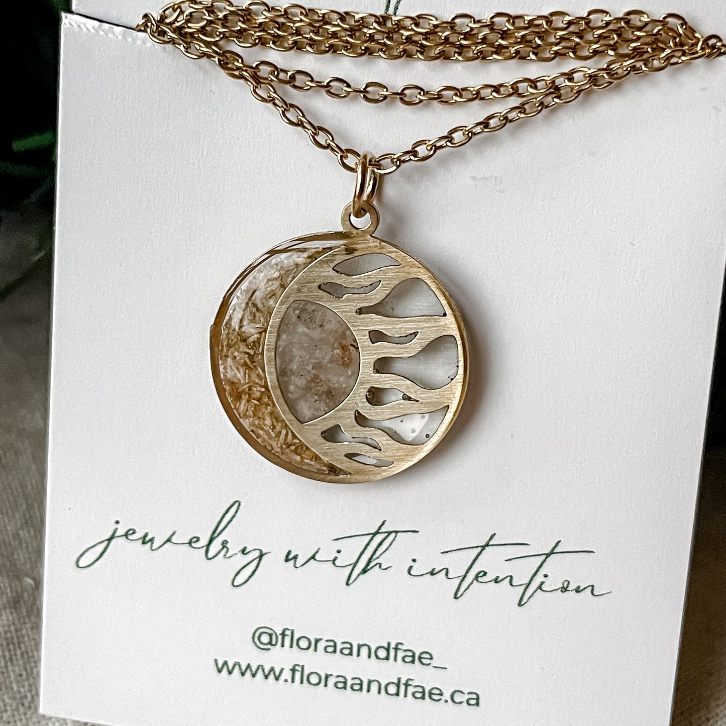 Sun & Moon Necklace