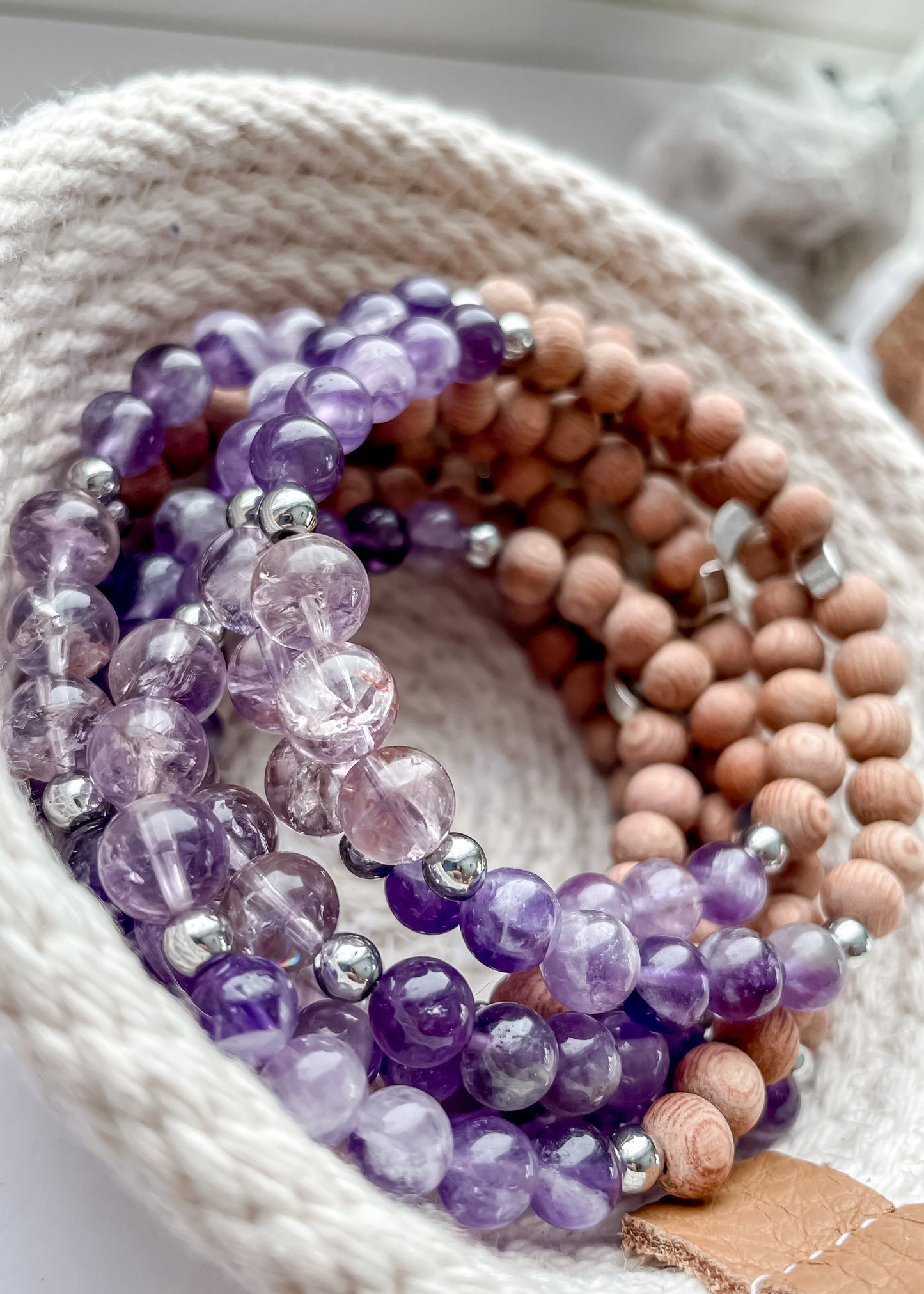 February Bracelet - Amethyst