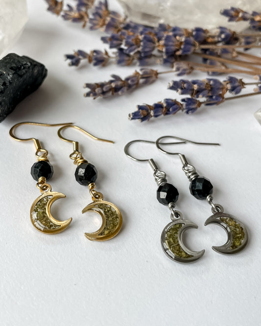 Protection Moon Earrings
