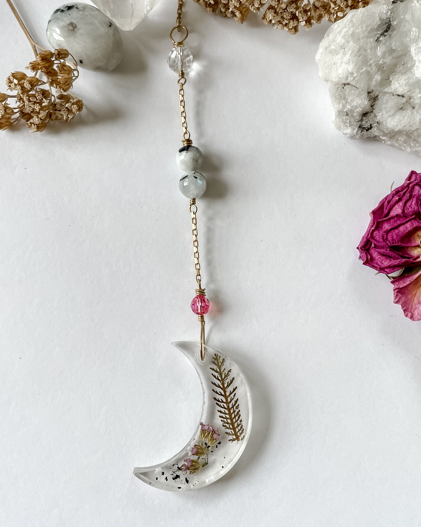 Botanical & Crystal Charms