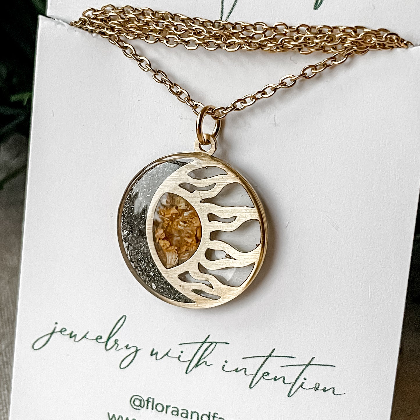 Sun & Moon Necklace