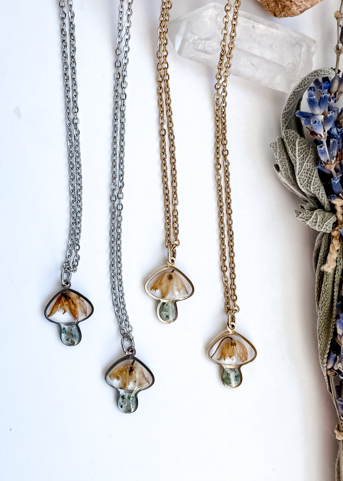 May Mushies - Birthstone & Flower