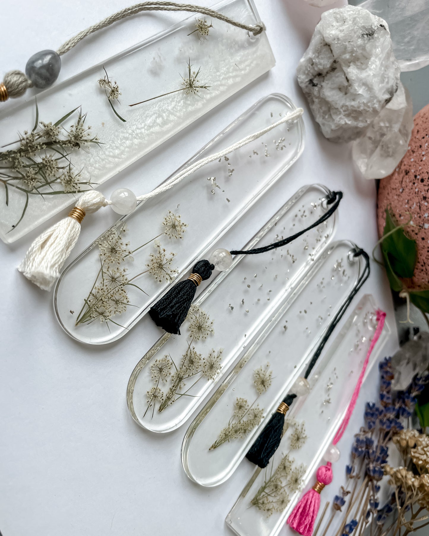 Queen Anne’s Lace Bookmarks