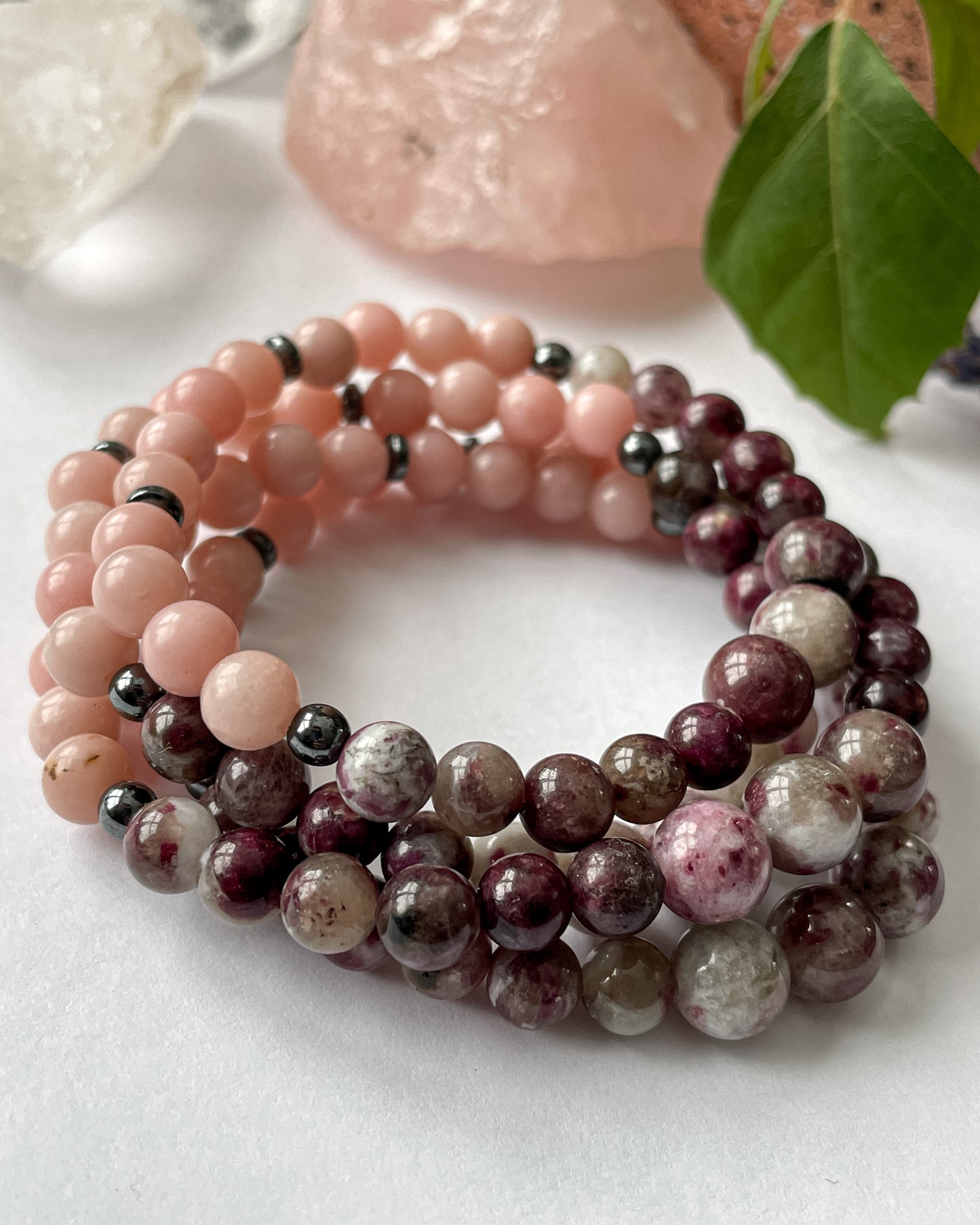 October Bracelet 2.0 - Opal & Tourmaline