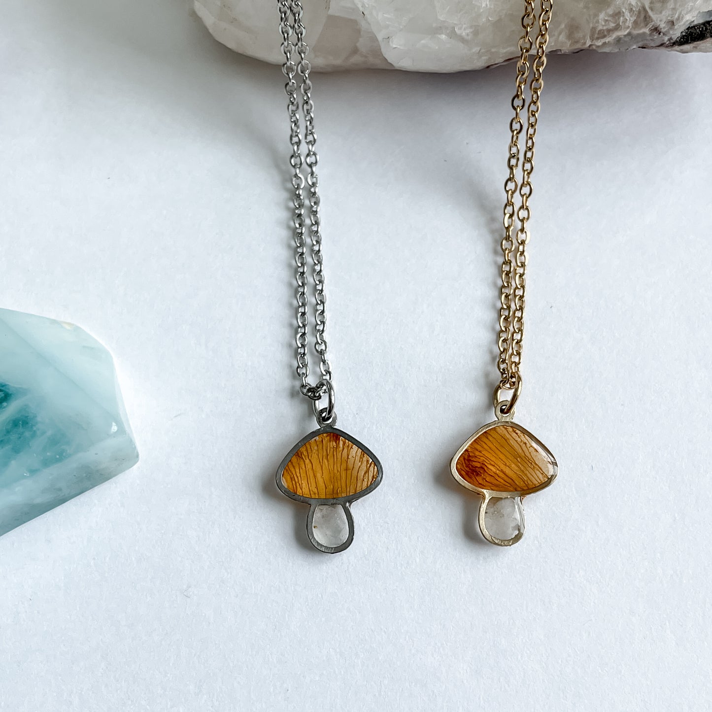 March Mushies - Birthstone & Flower
