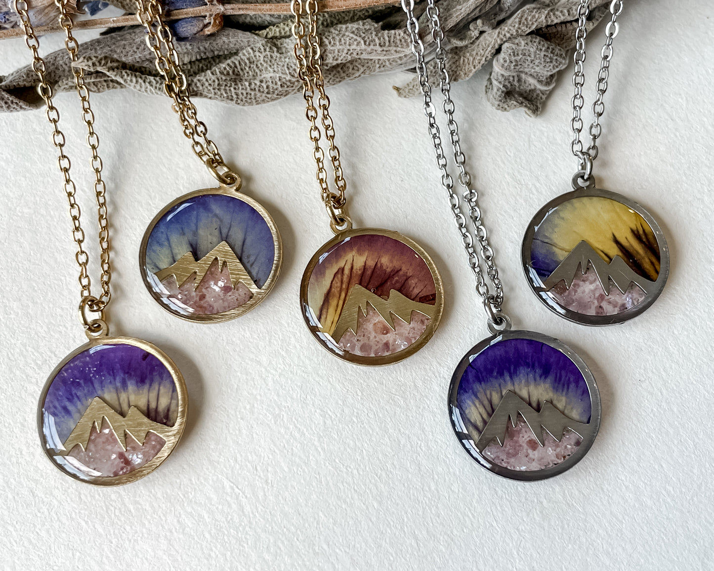 Aurora Mountain Necklaces